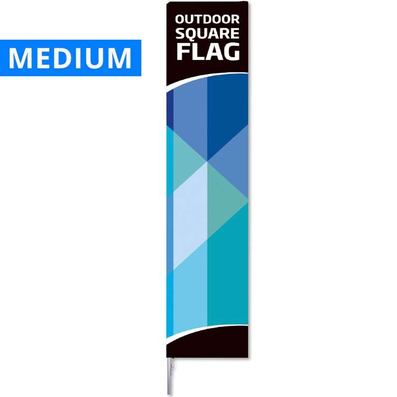 Beachflagge, Outdoor Square Flag, Medium