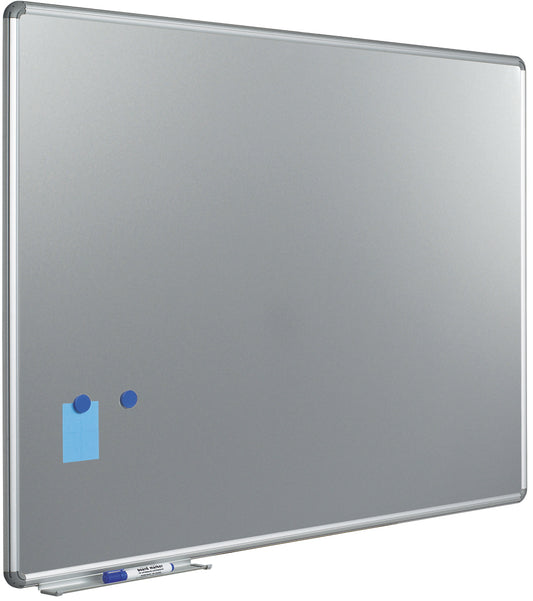 Whiteboard mit silbergrauer Oberfläche - 45x60