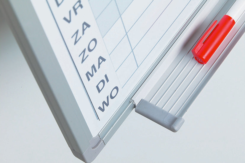 Planungstafel mit Jahreskalender, inkl. Datumsstreifen