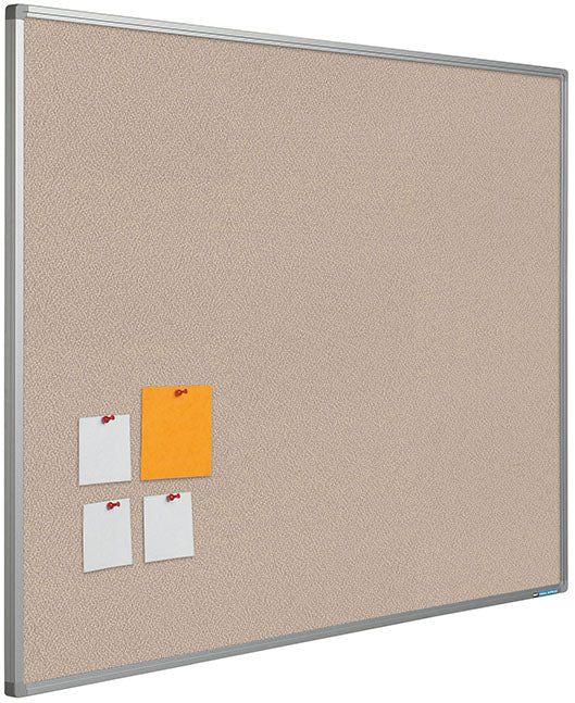 Pinnwand, Positive, mit Camira-Stoff, Licht Natur