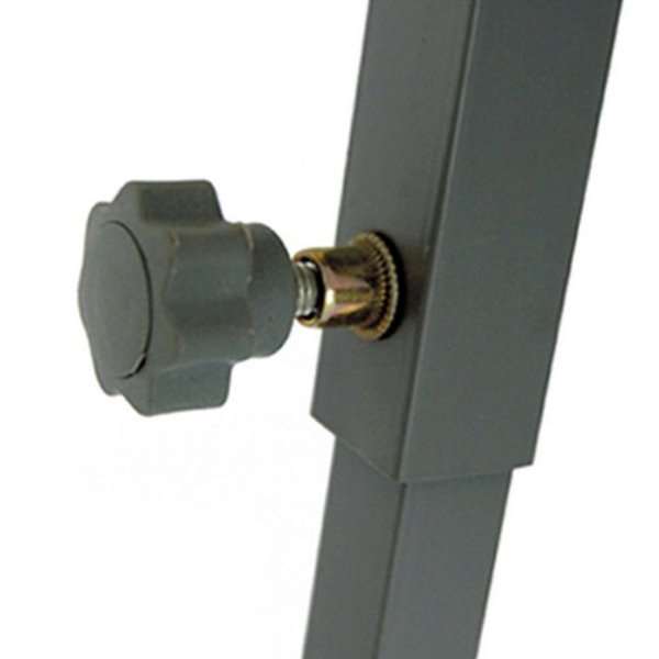 Flipchart Tafel Tripod, Magnetisches Whiteboard, 65 x 100 cm, Grau
