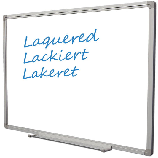 Whiteboard, BASIC, lackiert