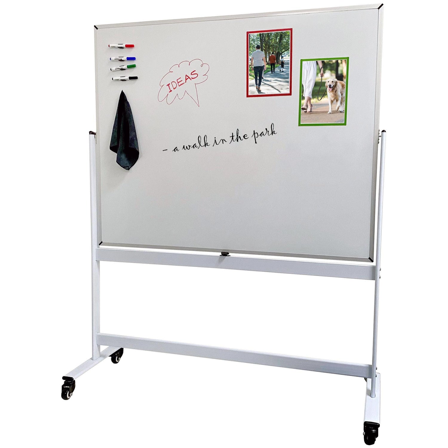Svingtavle på hul, Inspire Pivot, Keramischer Whiteboard Oberfläche