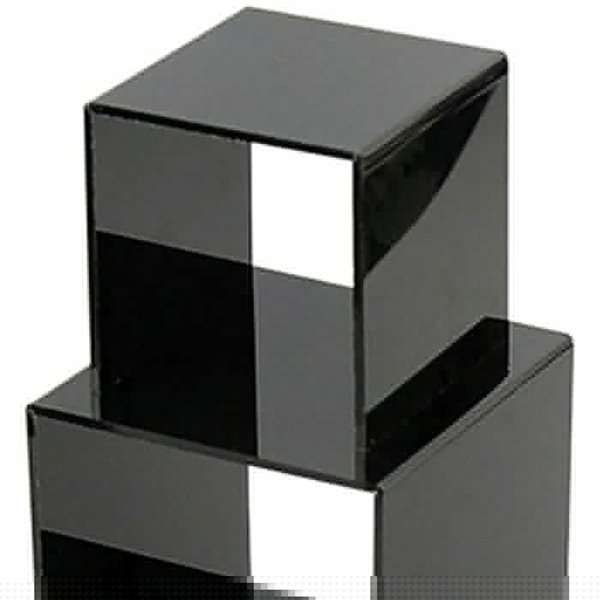 Ausstellungsregale, Nesting Shelves, 3 Stück., Schwarz
