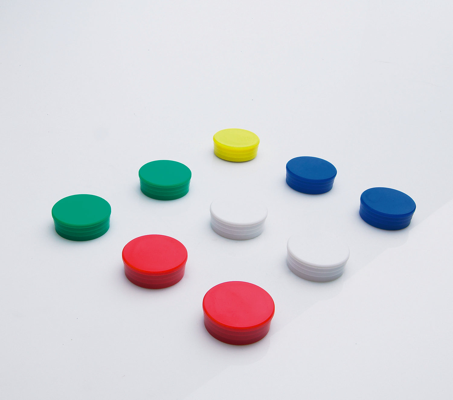 Memo-Magnete im 10er-Pack., Verschiedene
