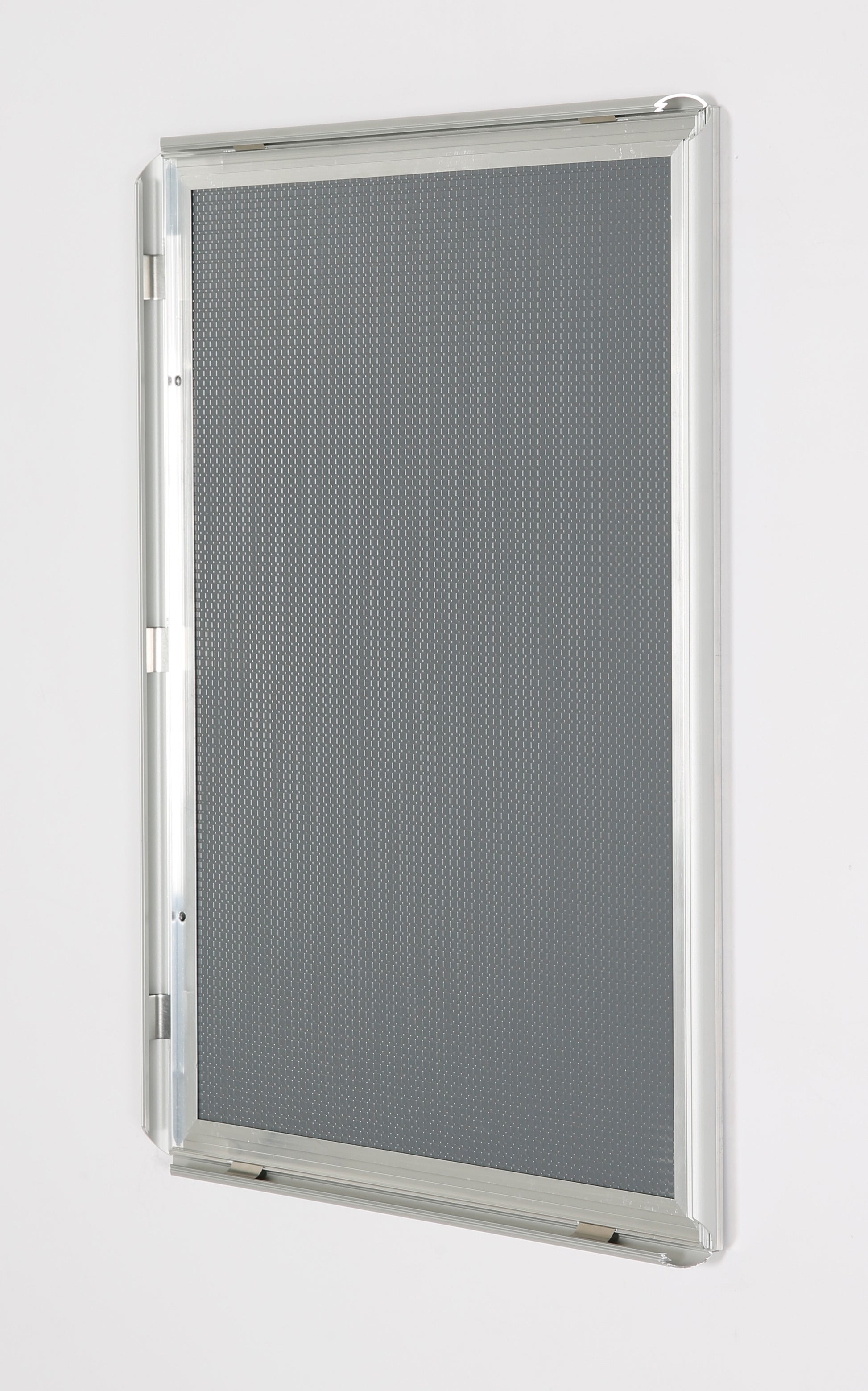 Klapprahmen, 15 mm Aluminiumprofil, Silber