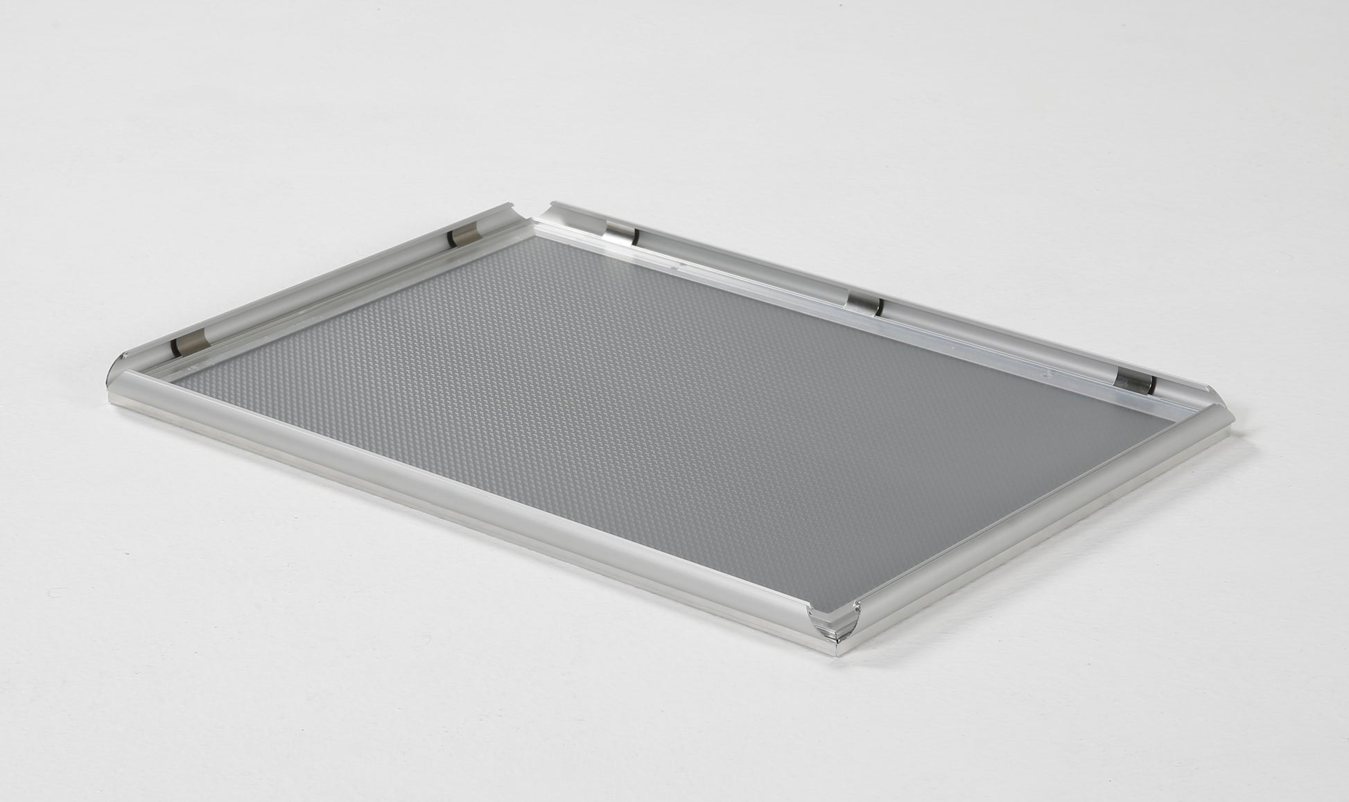 Klapprahmen, 15 mm Aluminiumprofil, Silber