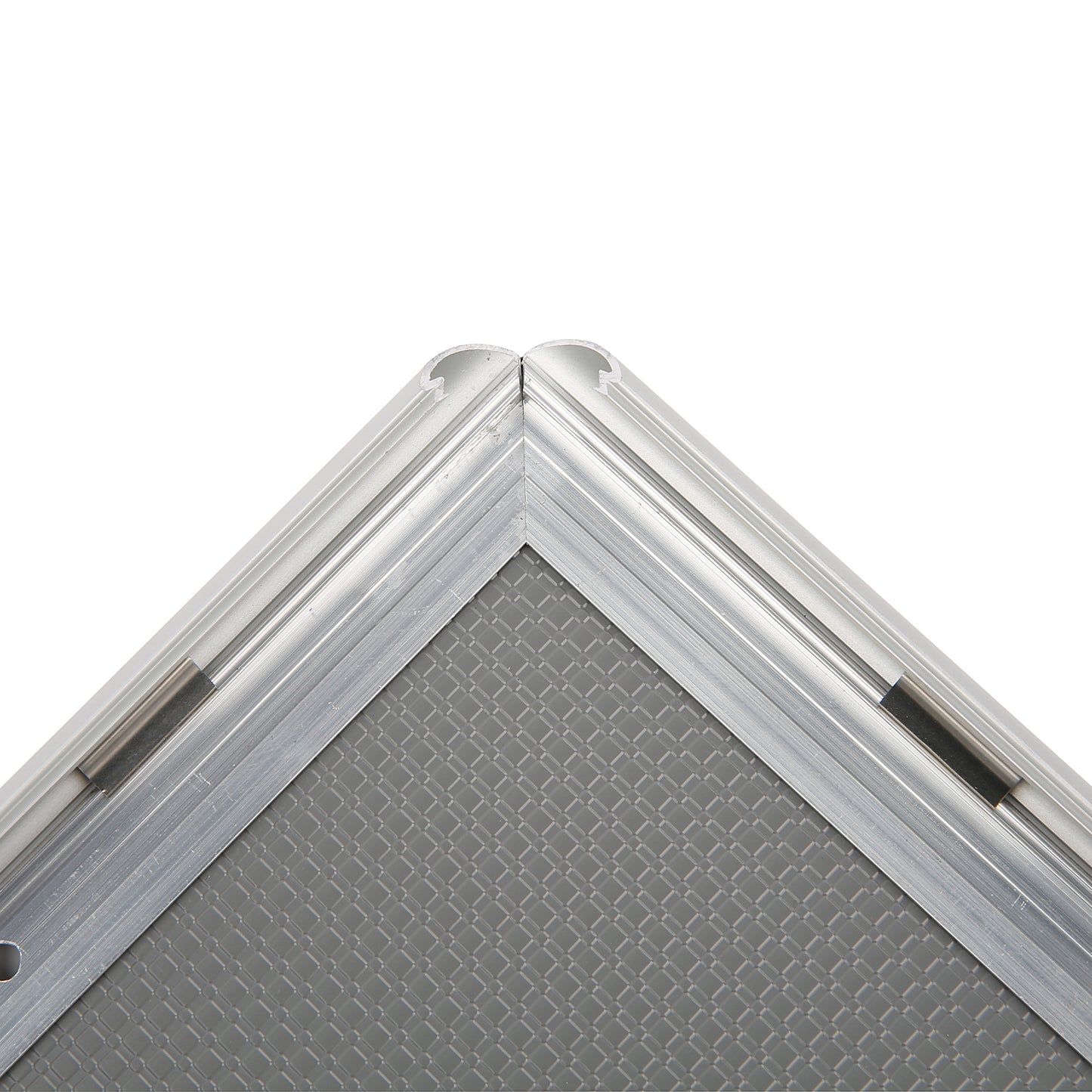 Klapprahmen, 15 mm Aluminiumprofil, Silber