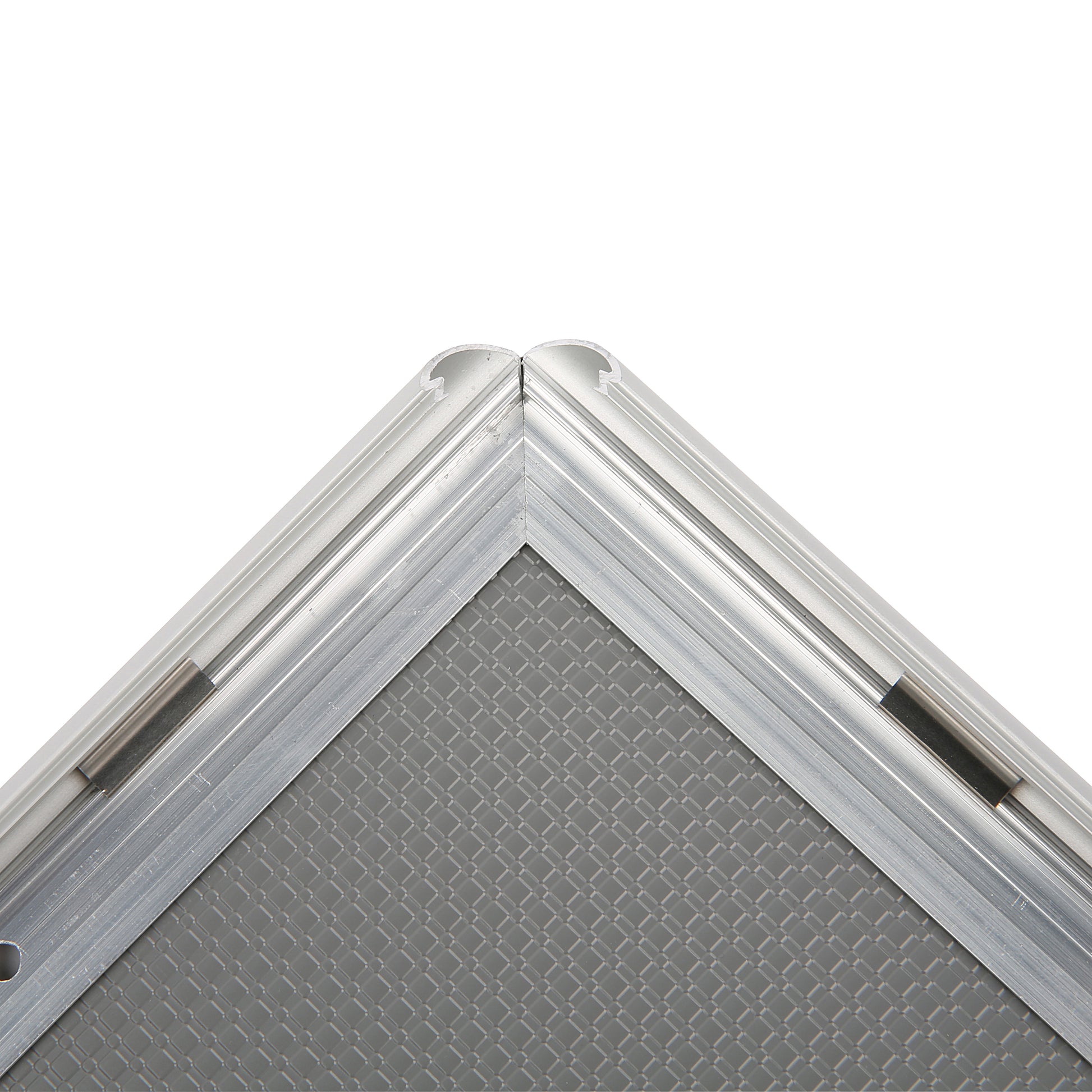 Klapprahmen, 15 mm Aluminiumprofil, Silber