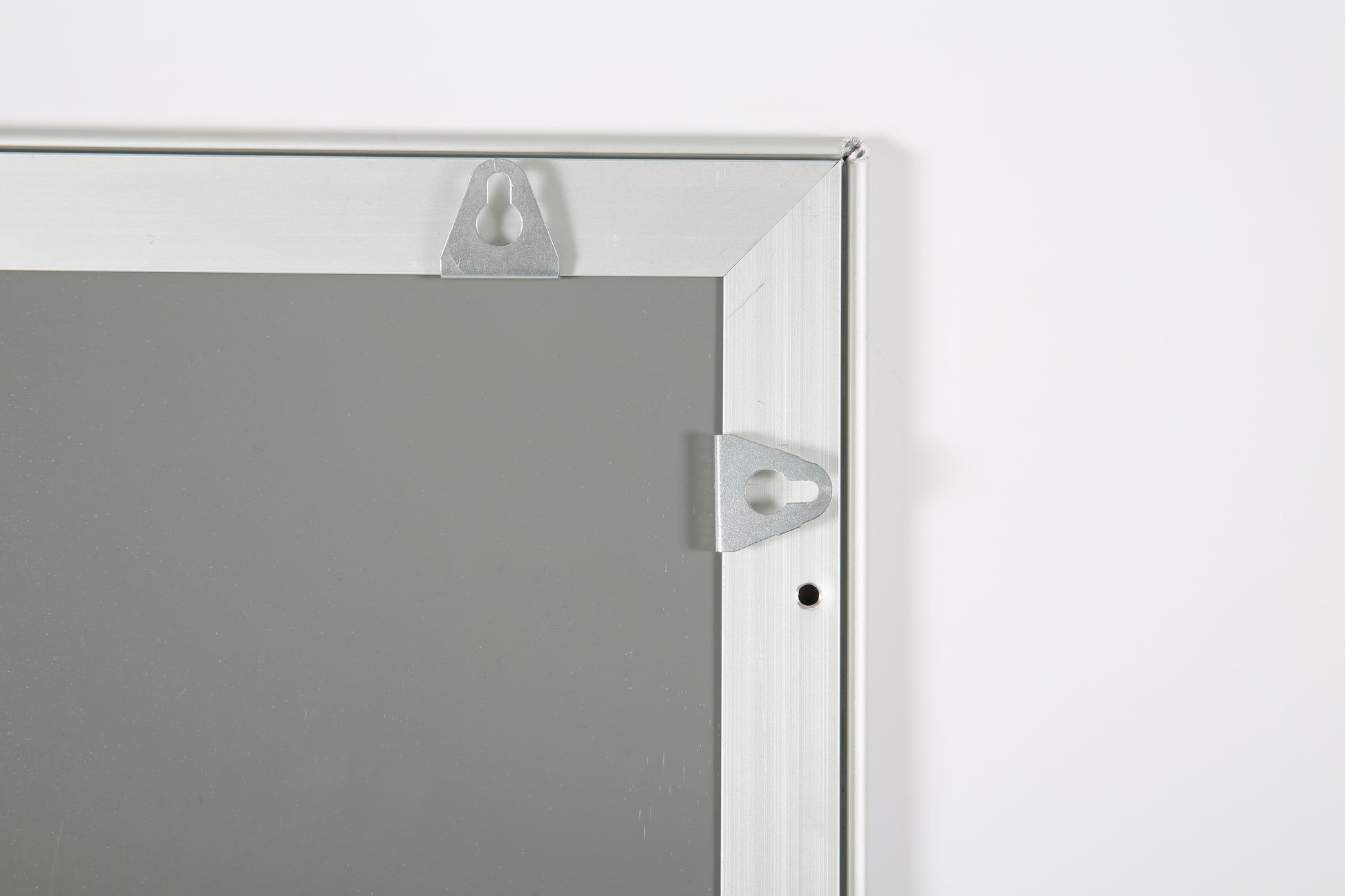 Klapprahmen, 30 mm Aluminiumprofil, Silber