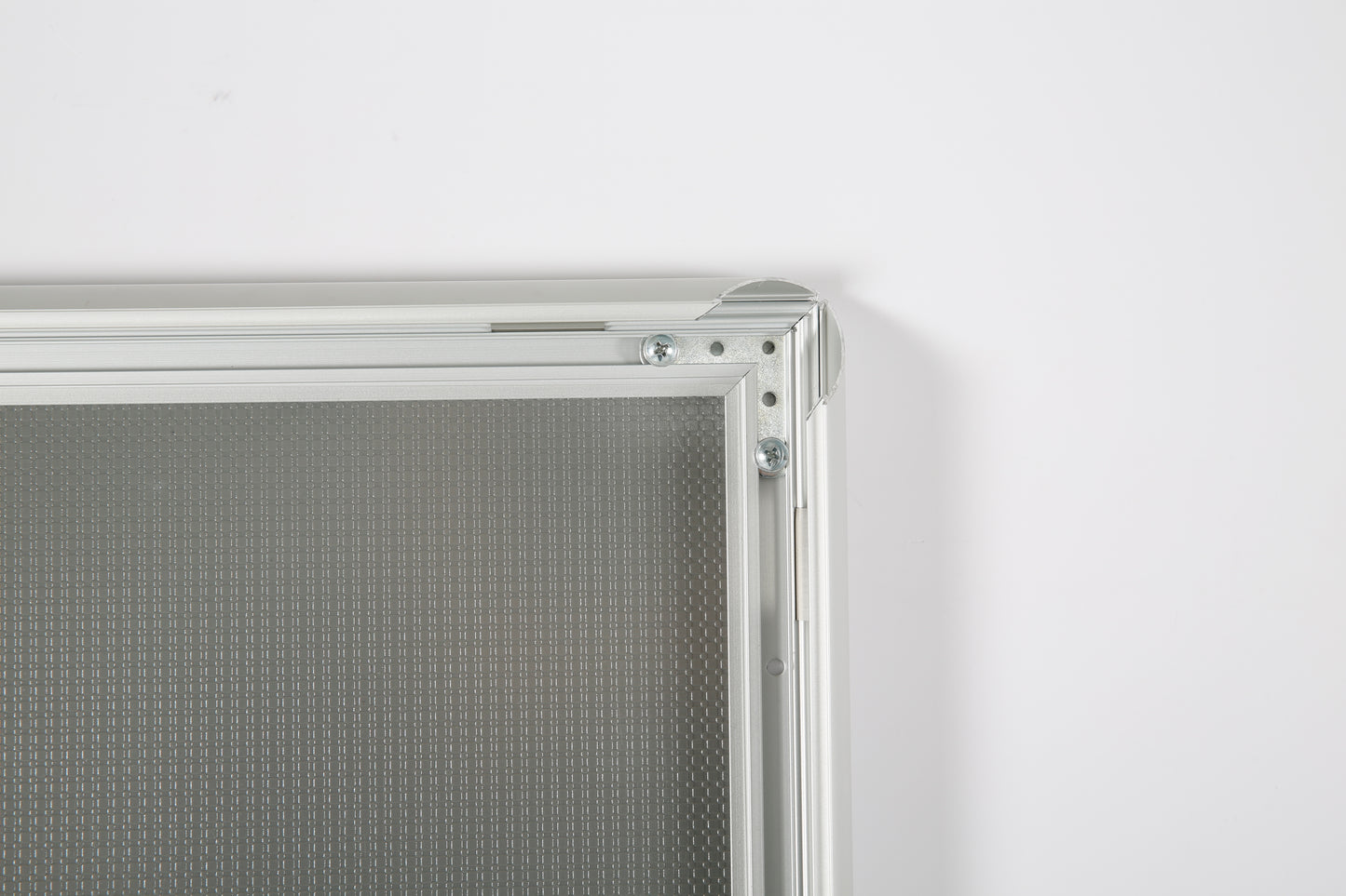 Klapprahmen, 30 mm Aluminiumprofil, Silber