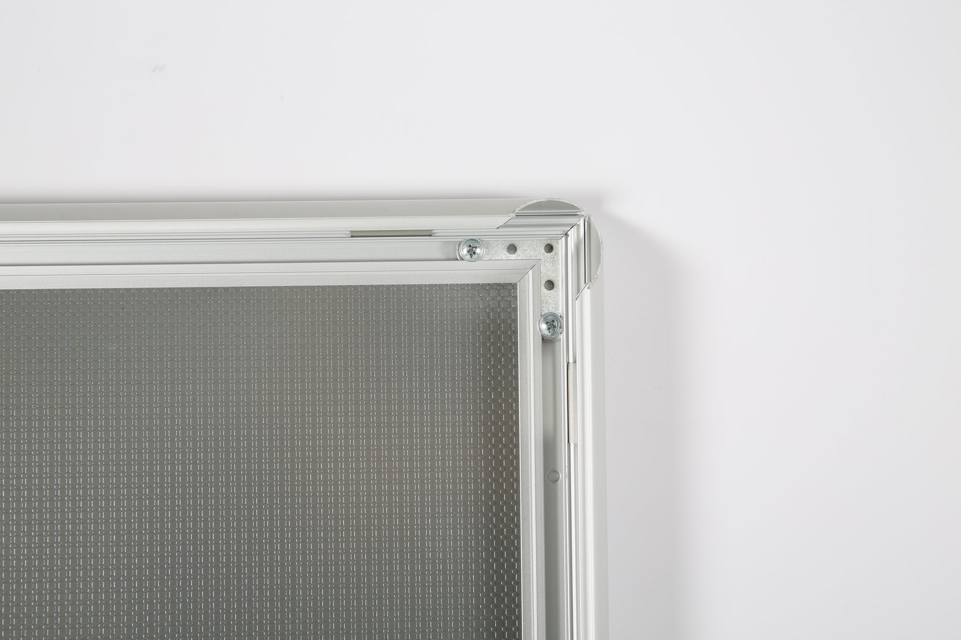 Klapprahmen, 30 mm Aluminiumprofil, Silber