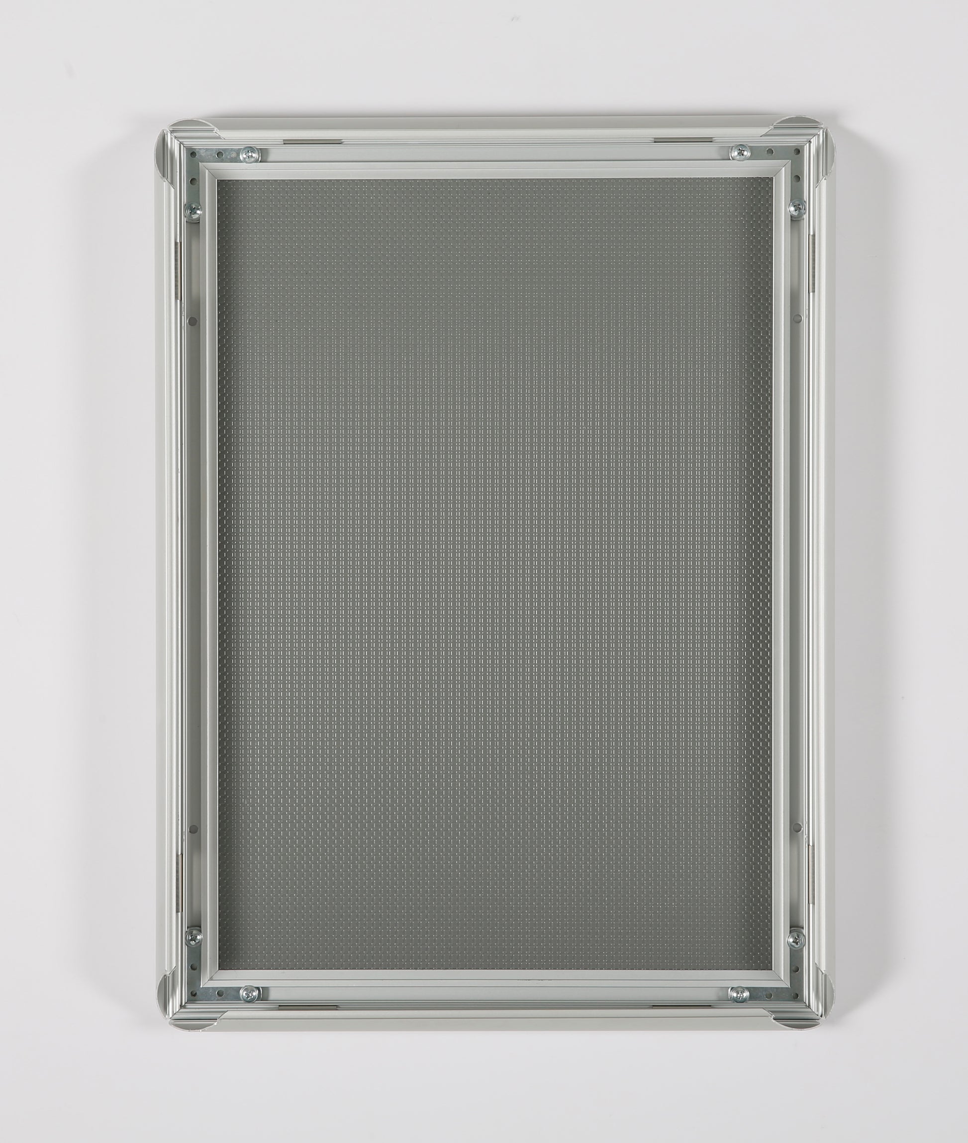 Klapprahmen, 30 mm Aluminiumprofil, Silber