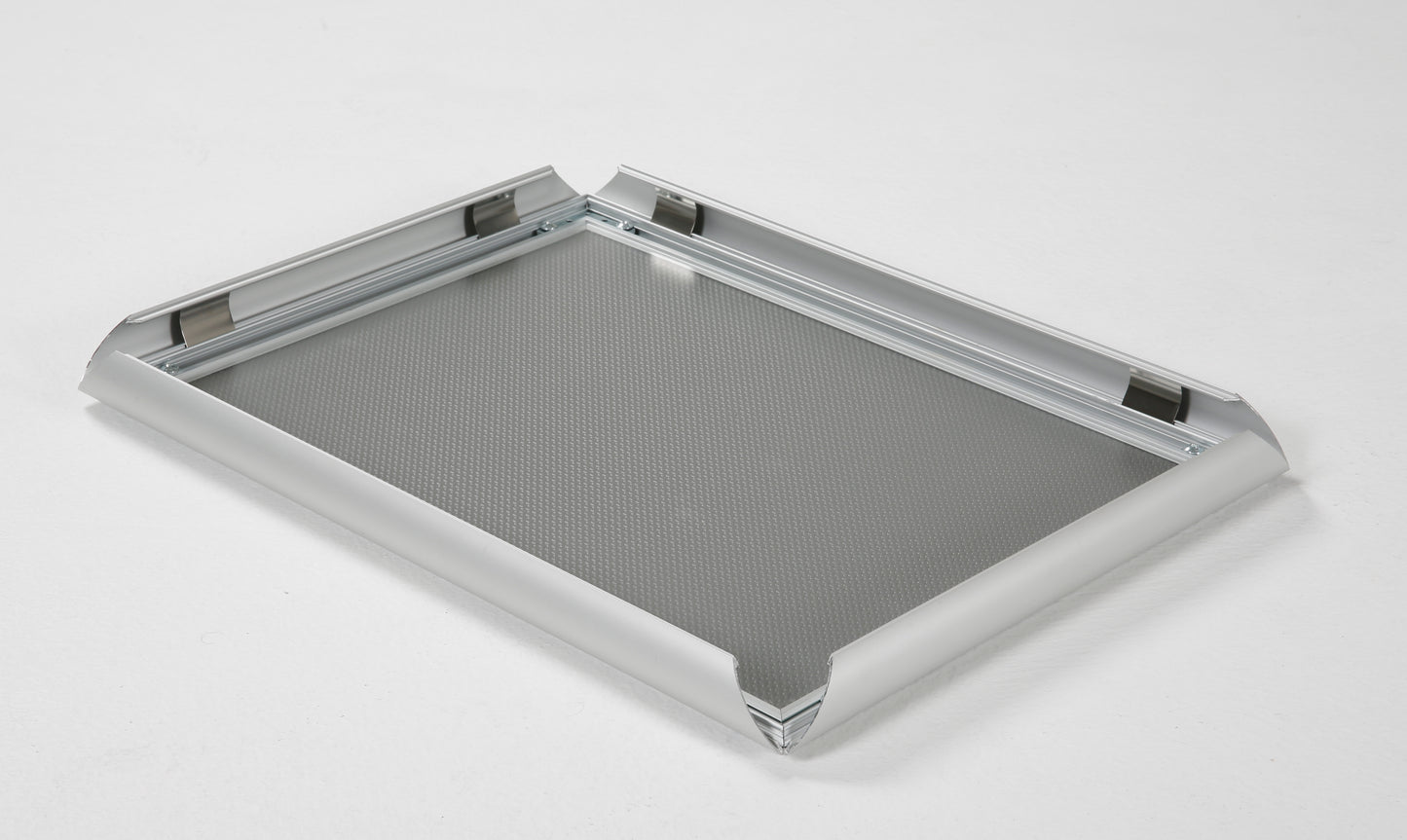 Klapprahmen, 30 mm Aluminiumprofil, Silber
