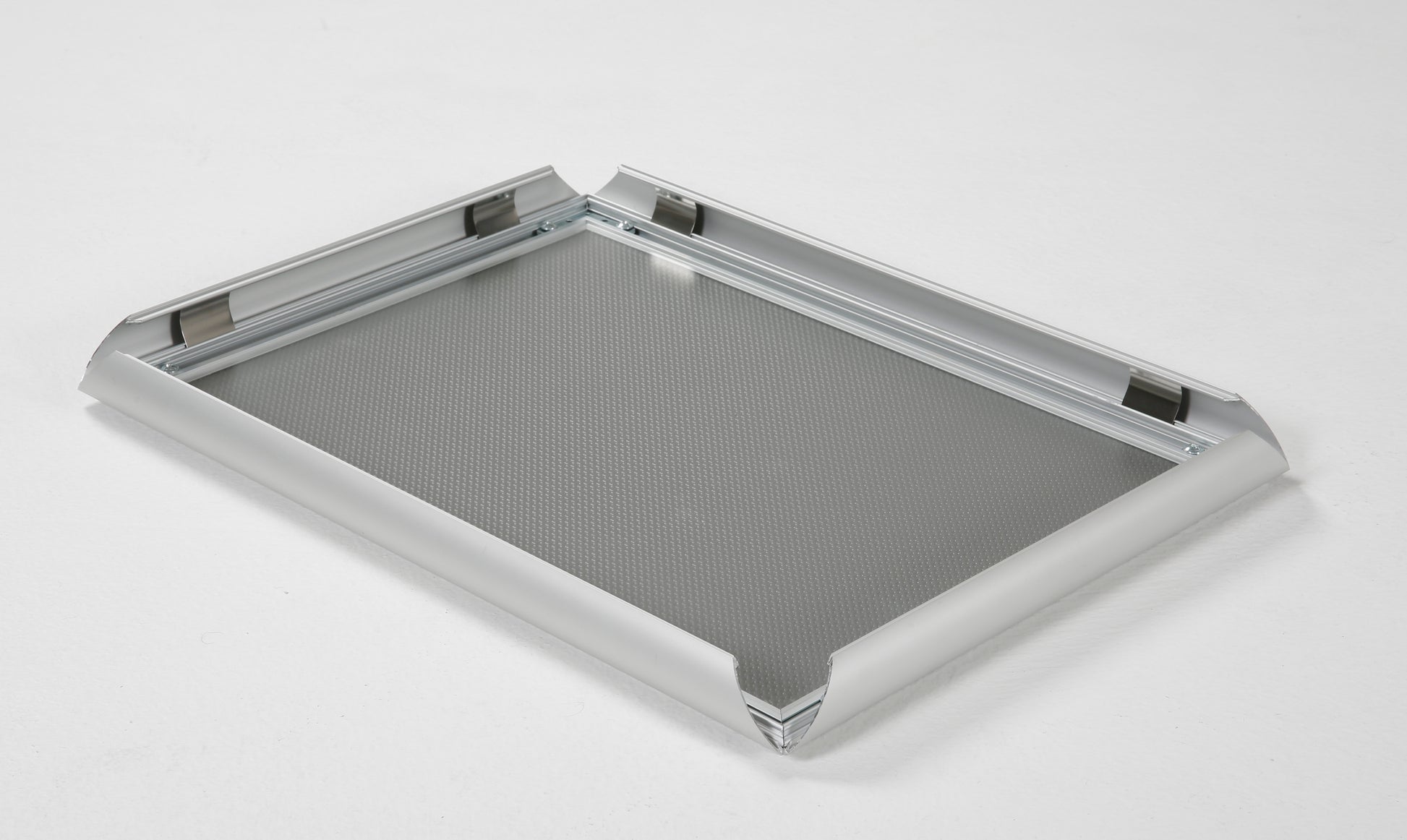 Klapprahmen, 30 mm Aluminiumprofil, Silber