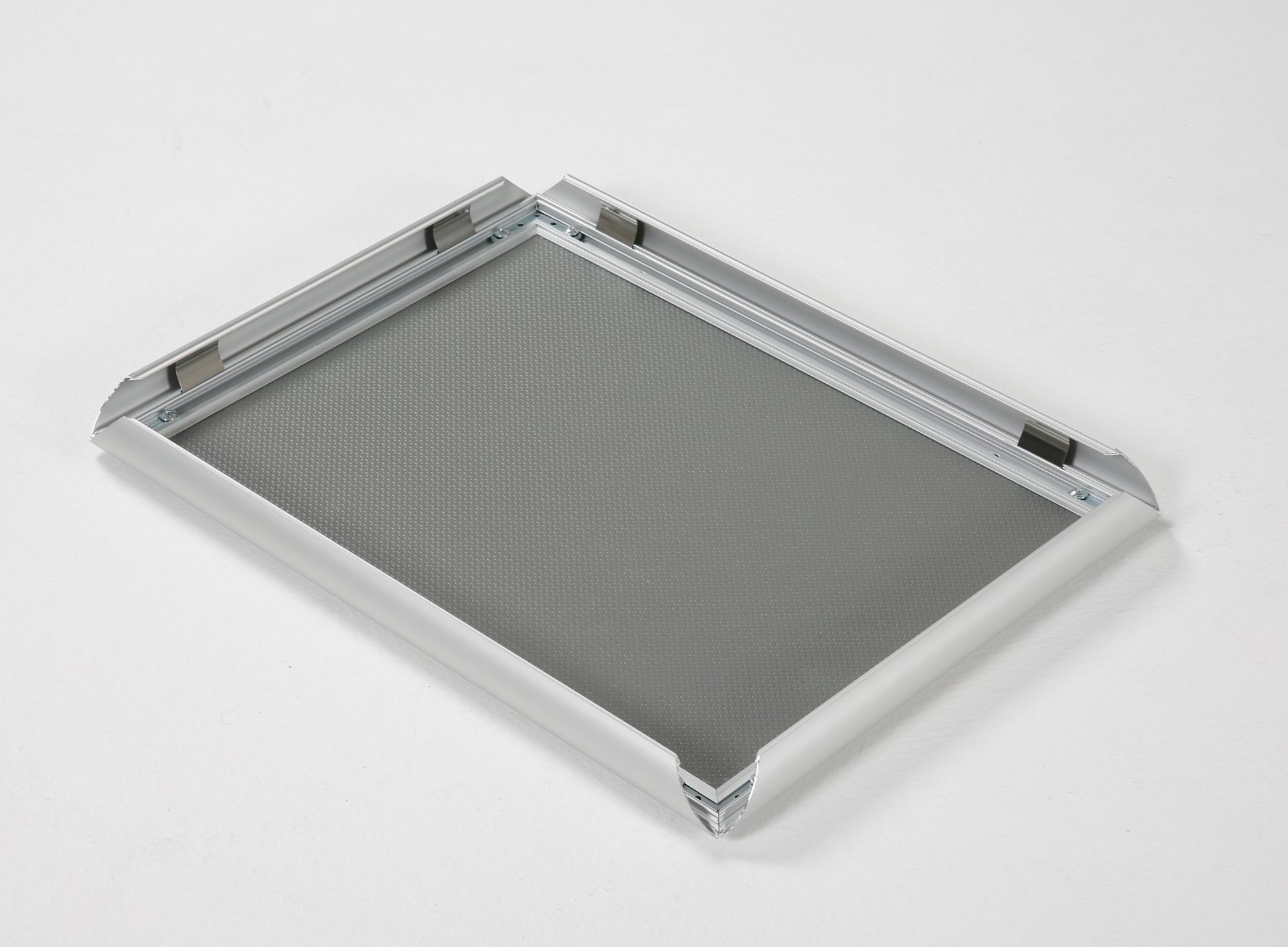 Klapprahmen, 30 mm Aluminiumprofil, Silber