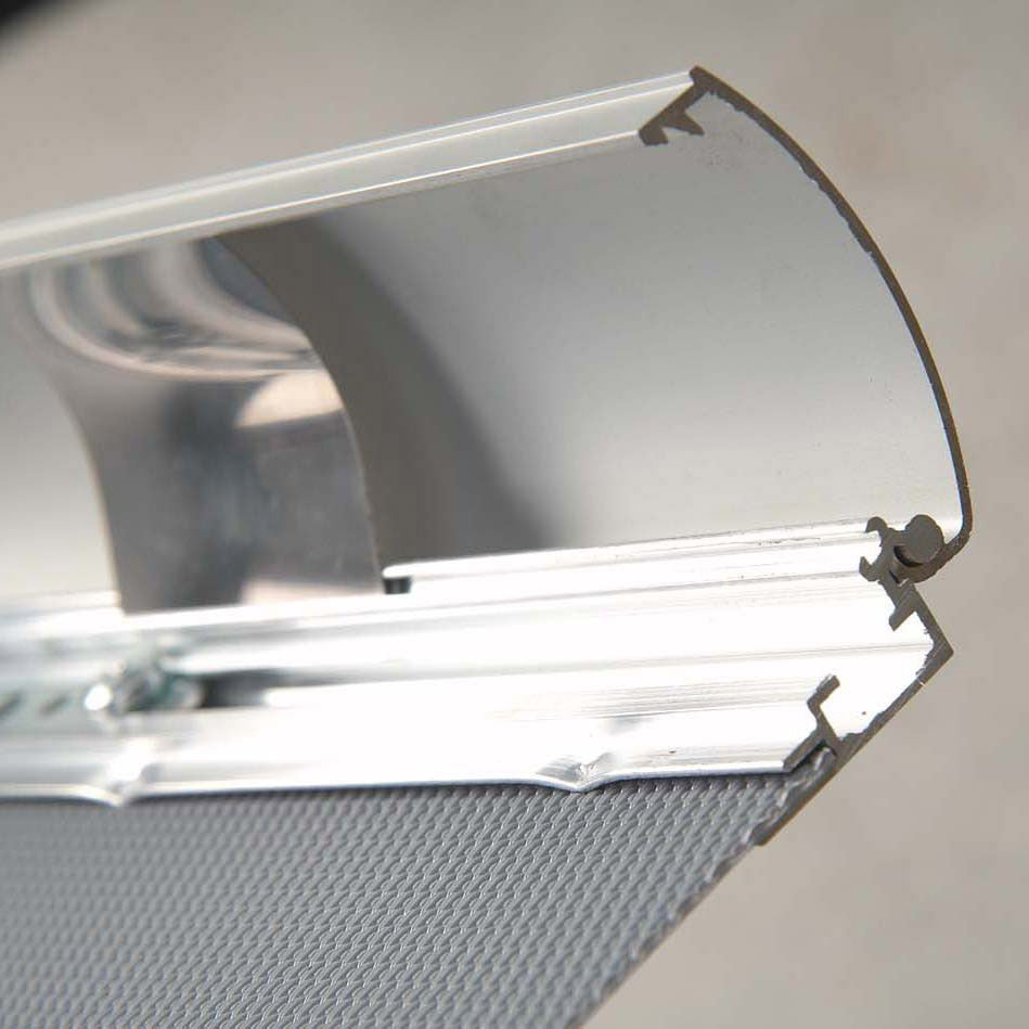 Klapprahmen, 45 mm Aluminiumprofil, Silber