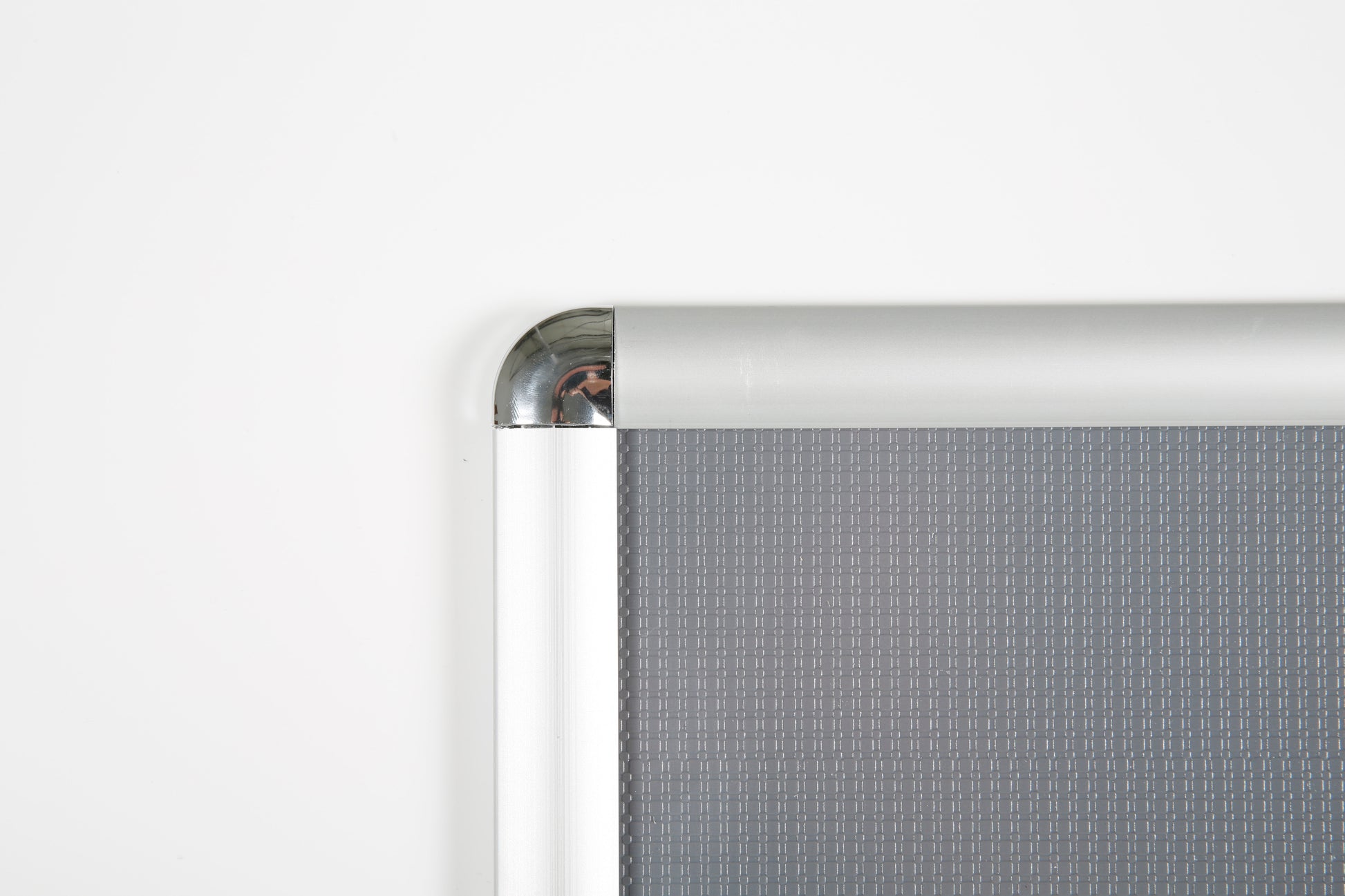 Klapprahmen, Rondo, Silber, 25 mm Aluminiumprofil