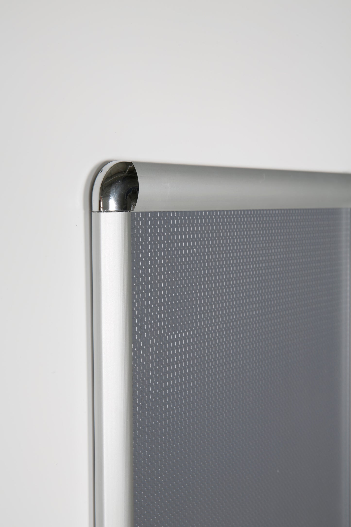 Klapprahmen, Rondo, Silber, 25 mm Aluminiumprofil