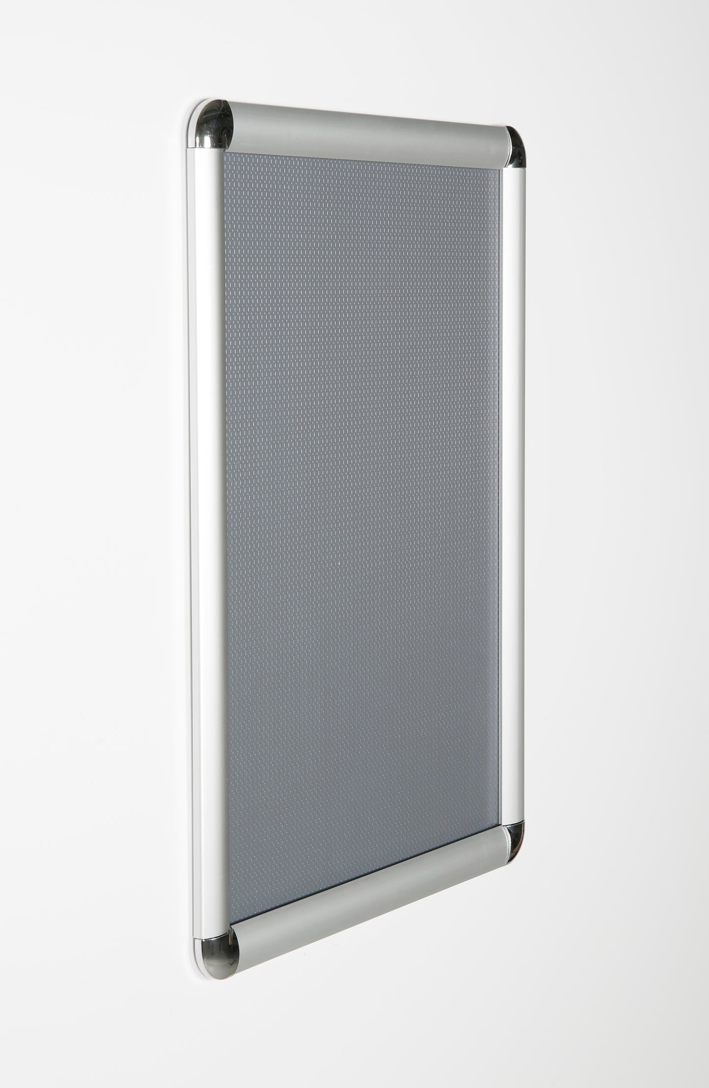 Klapprahmen, Rondo, Silber, 25 mm Aluminiumprofil