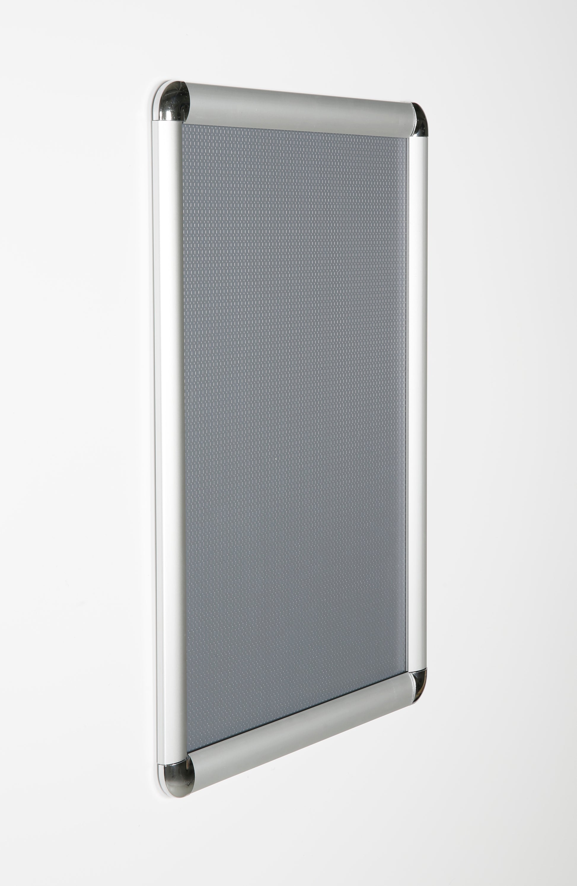 Klapprahmen, Rondo, Silber, 25 mm Aluminiumprofil