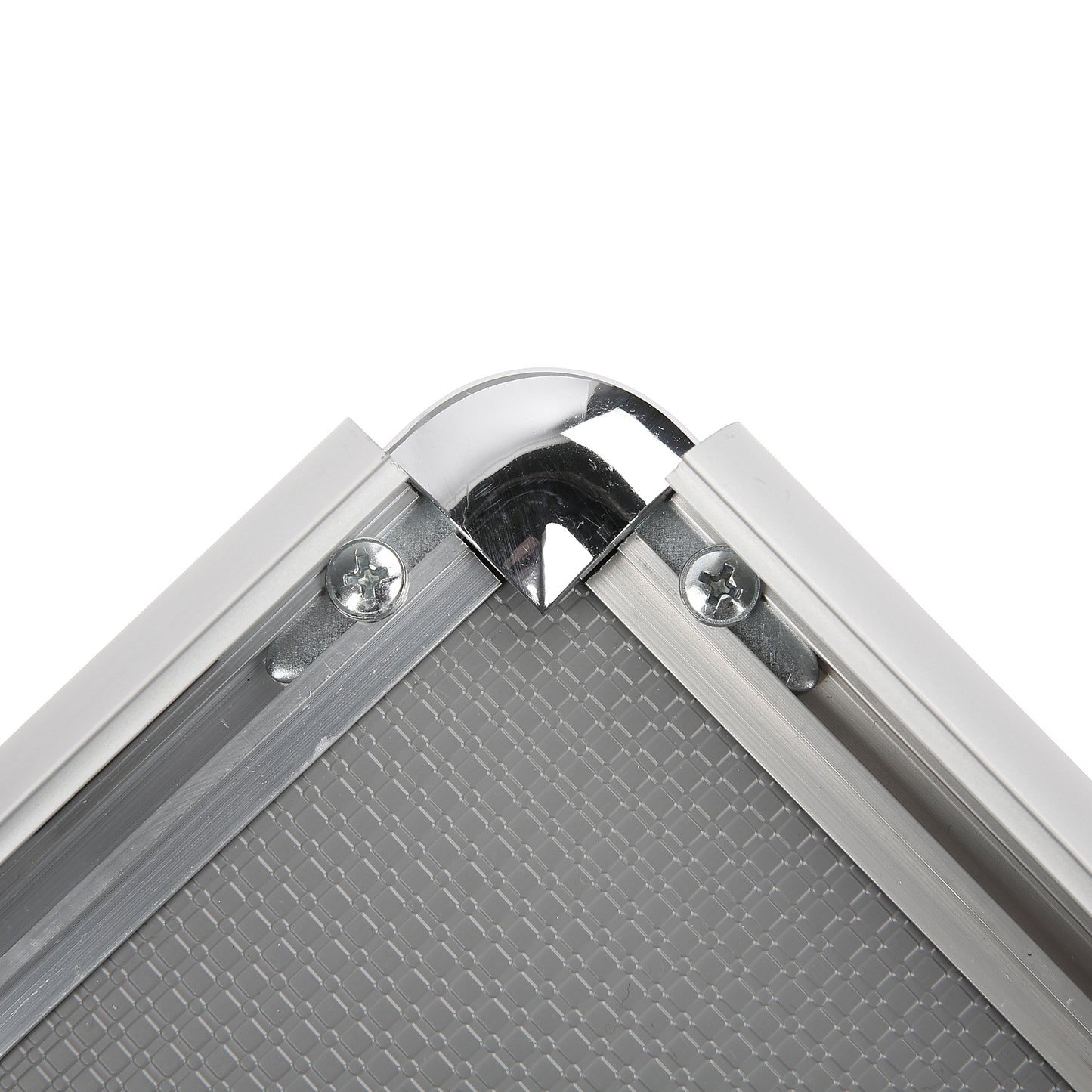 Klapprahmen, Rondo, Silber, 25 mm Aluminiumprofil