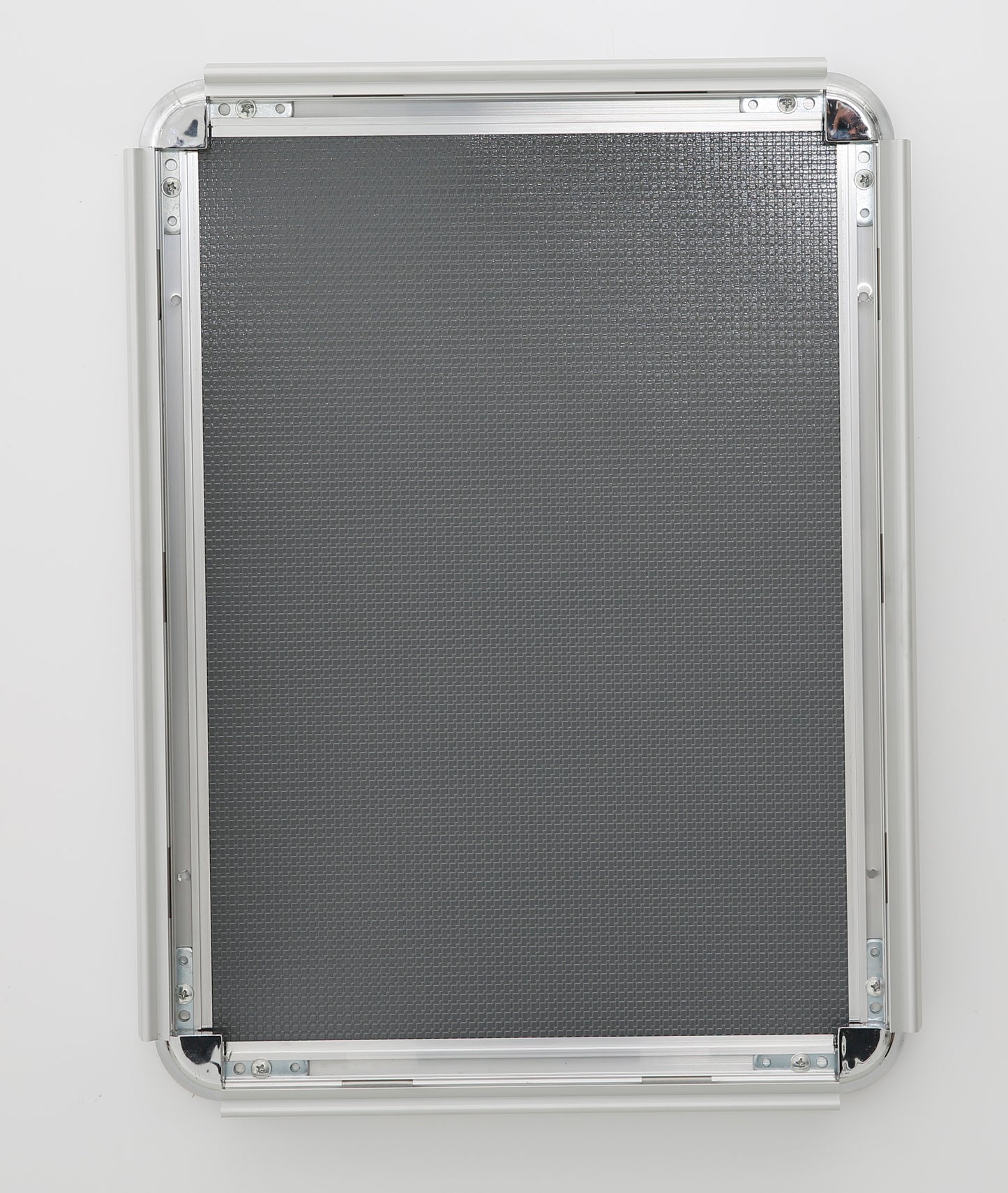Klapprahmen, Rondo, Silber, 32 mm Aluminiumprofil