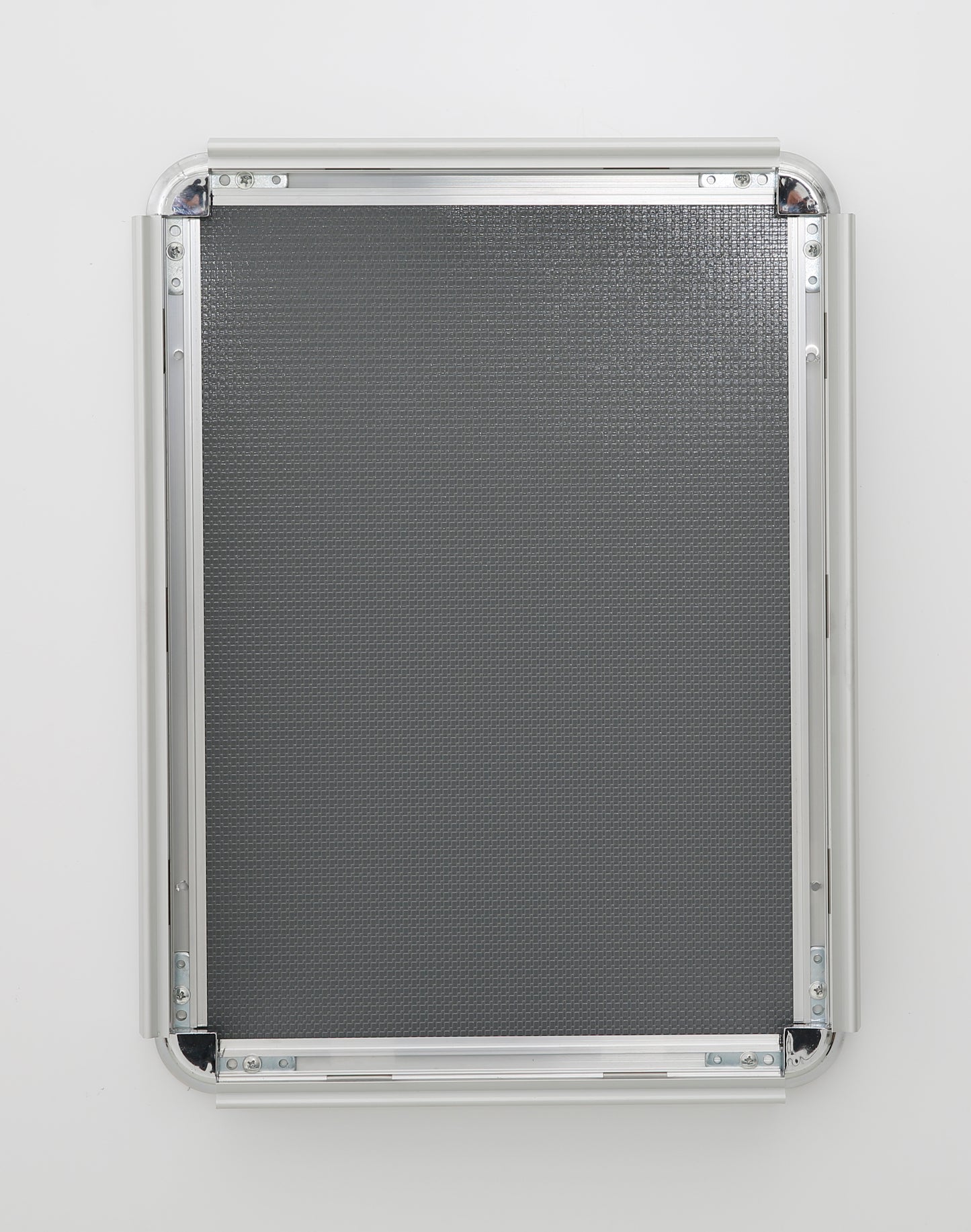 Klapprahmen, Rondo, Silber, 32 mm Aluminiumprofil