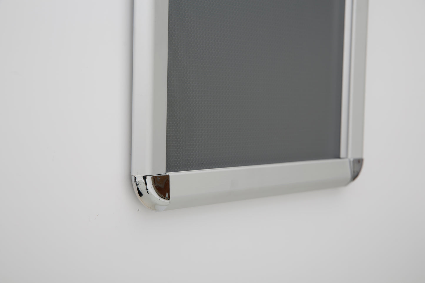 Klapprahmen, Rondo, Silber, 32 mm Aluminiumprofil