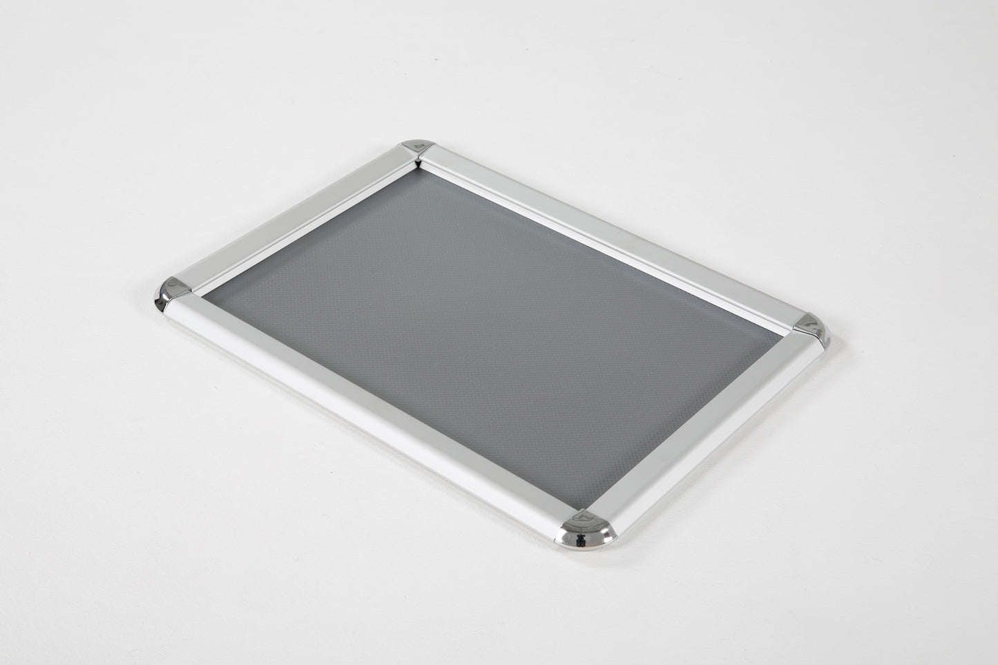 Klapprahmen, Rondo, Silber, 32 mm Aluminiumprofil