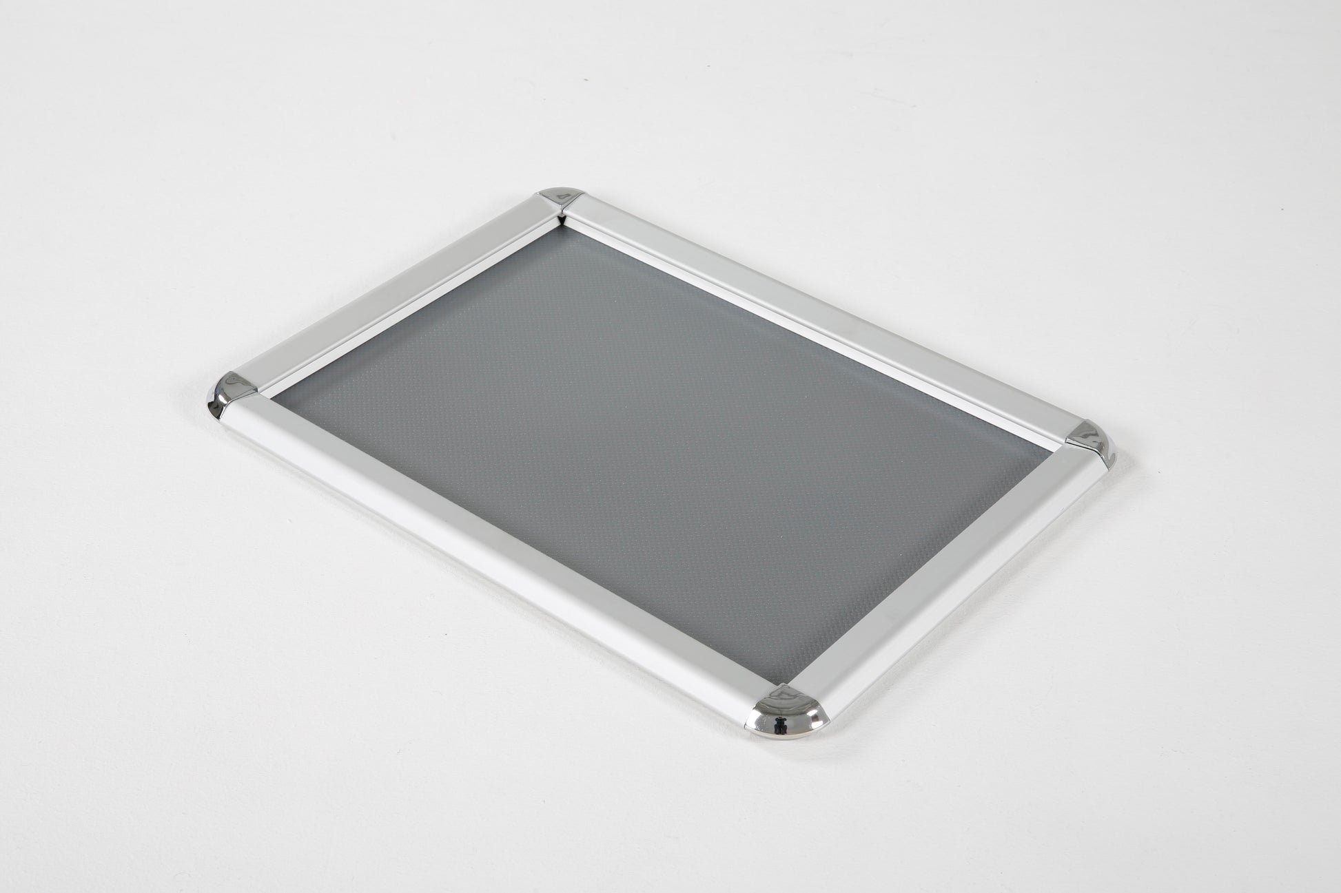 Klapprahmen, Rondo, Silber, 32 mm Aluminiumprofil