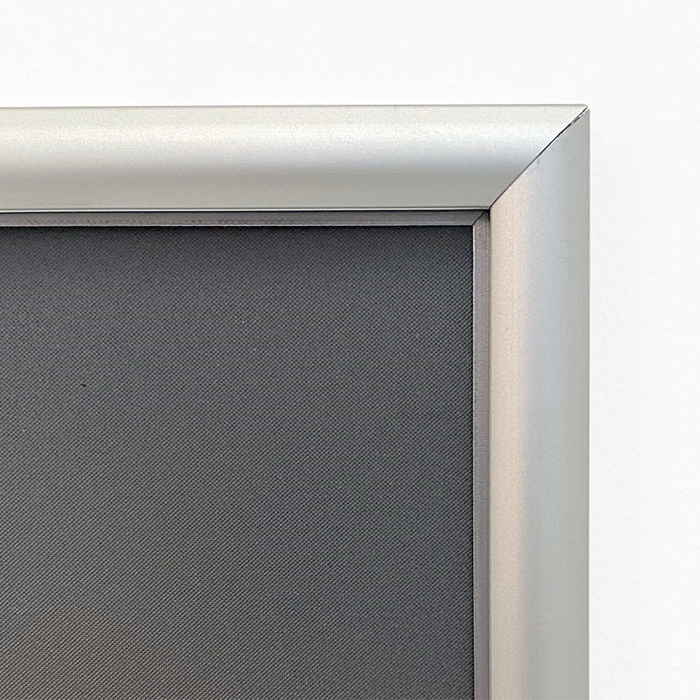 Klapprahmen, 17 mm Aluminiumprofil, Silber