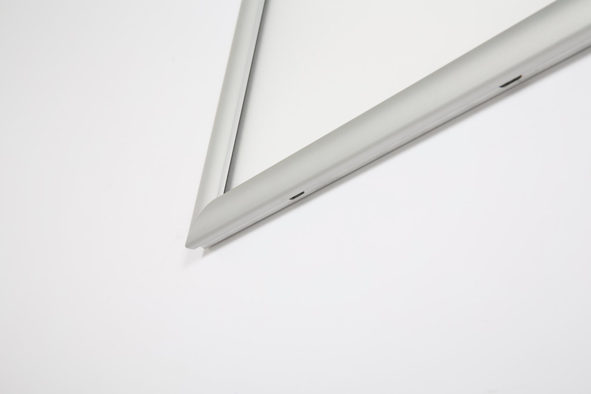 Klapprahmen, Watersafe, 25 mm Aluminiumprofil, Silber