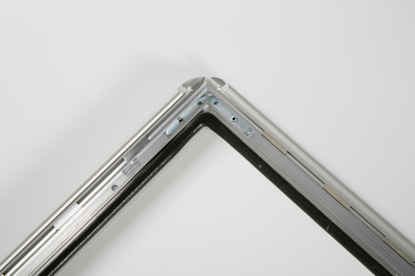 Klapprahmen, Watersafe, 25 mm Aluminiumprofil, Silber