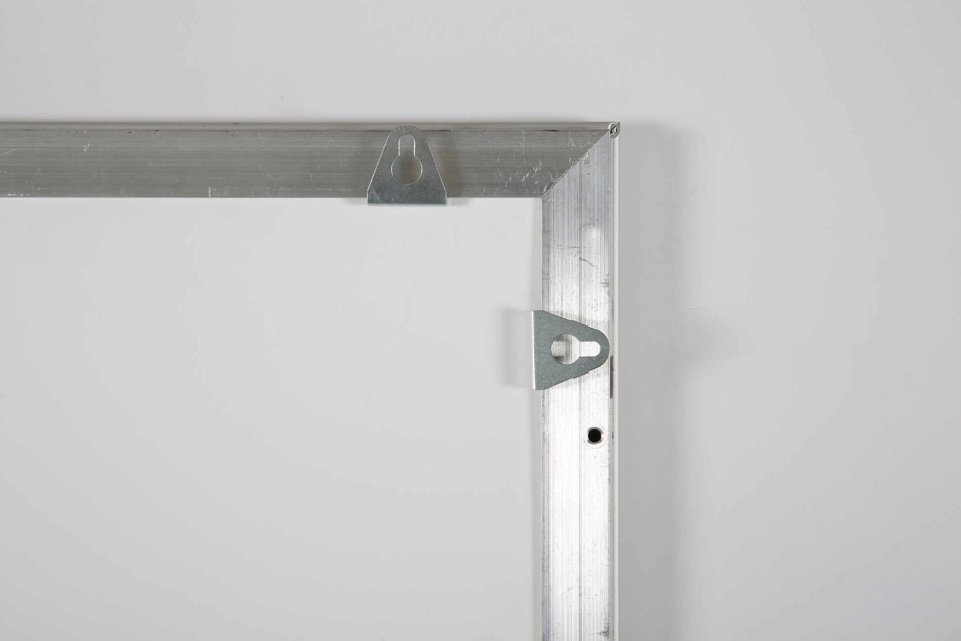 Klapprahmen, Watersafe, 25 mm Aluminiumprofil, Silber