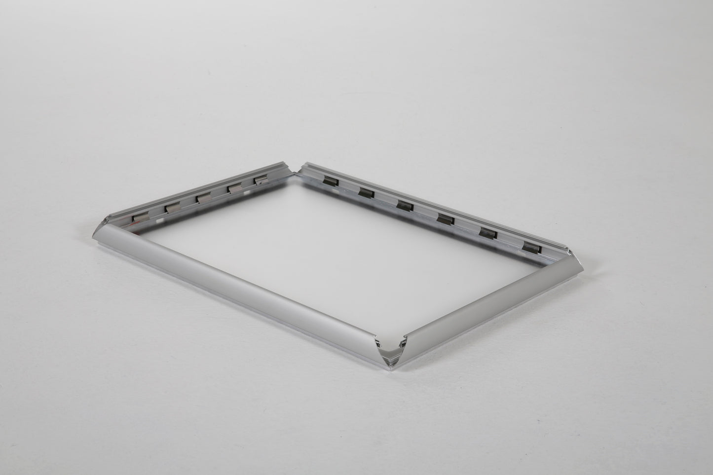 Klapprahmen, Watersafe, 25 mm Aluminiumprofil, Silber
