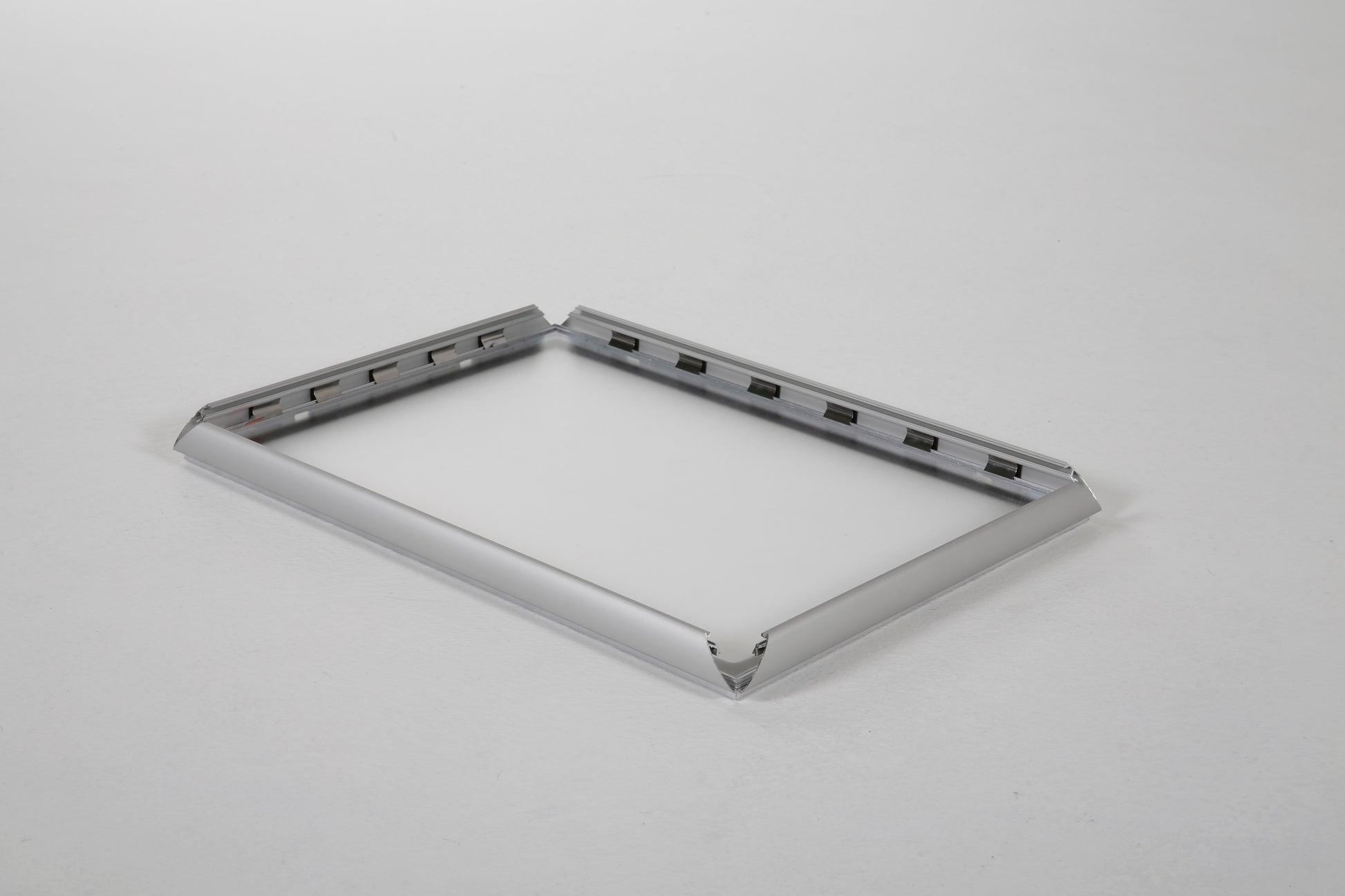 Klapprahmen, Watersafe, 25 mm Aluminiumprofil, Silber