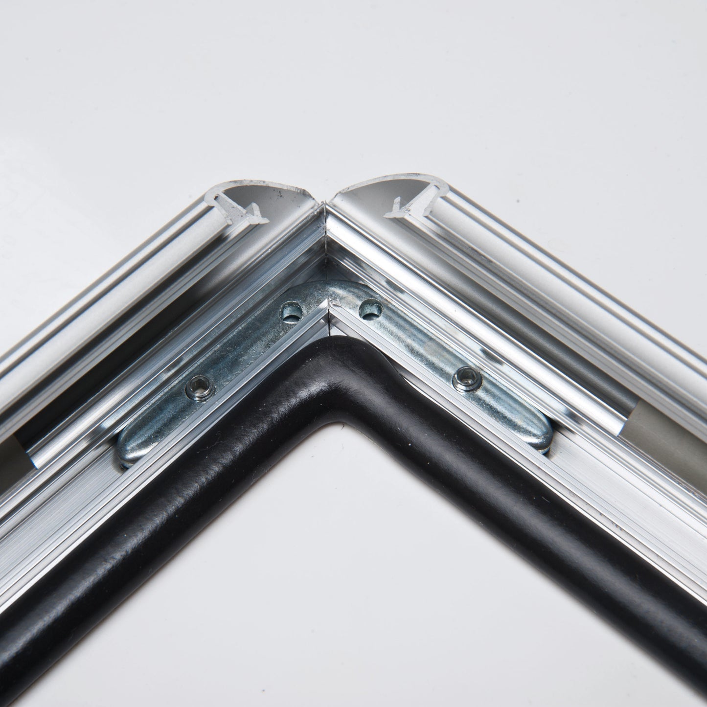 Klapprahmen, Watersafe, 25 mm Aluminiumprofil, Silber