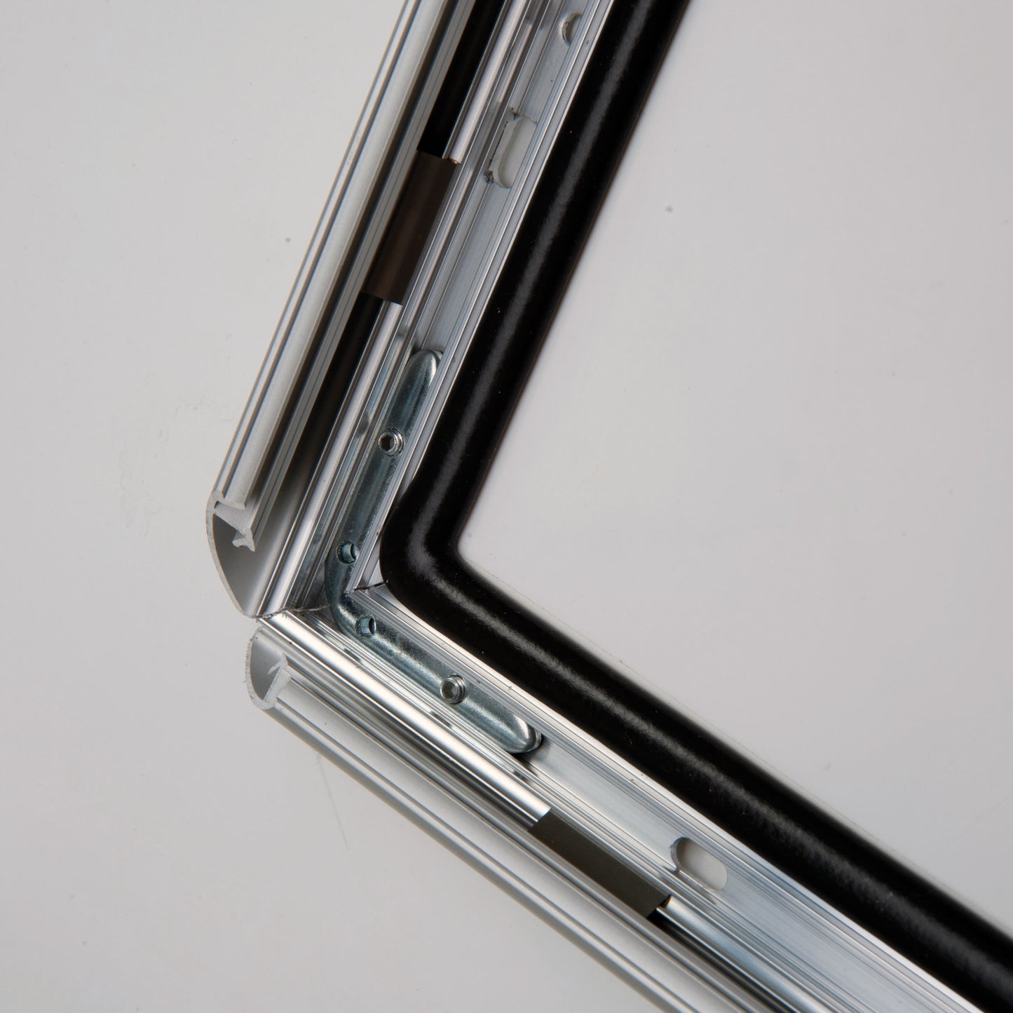 Klapprahmen, Watersafe, 25 mm Aluminiumprofil, Silber