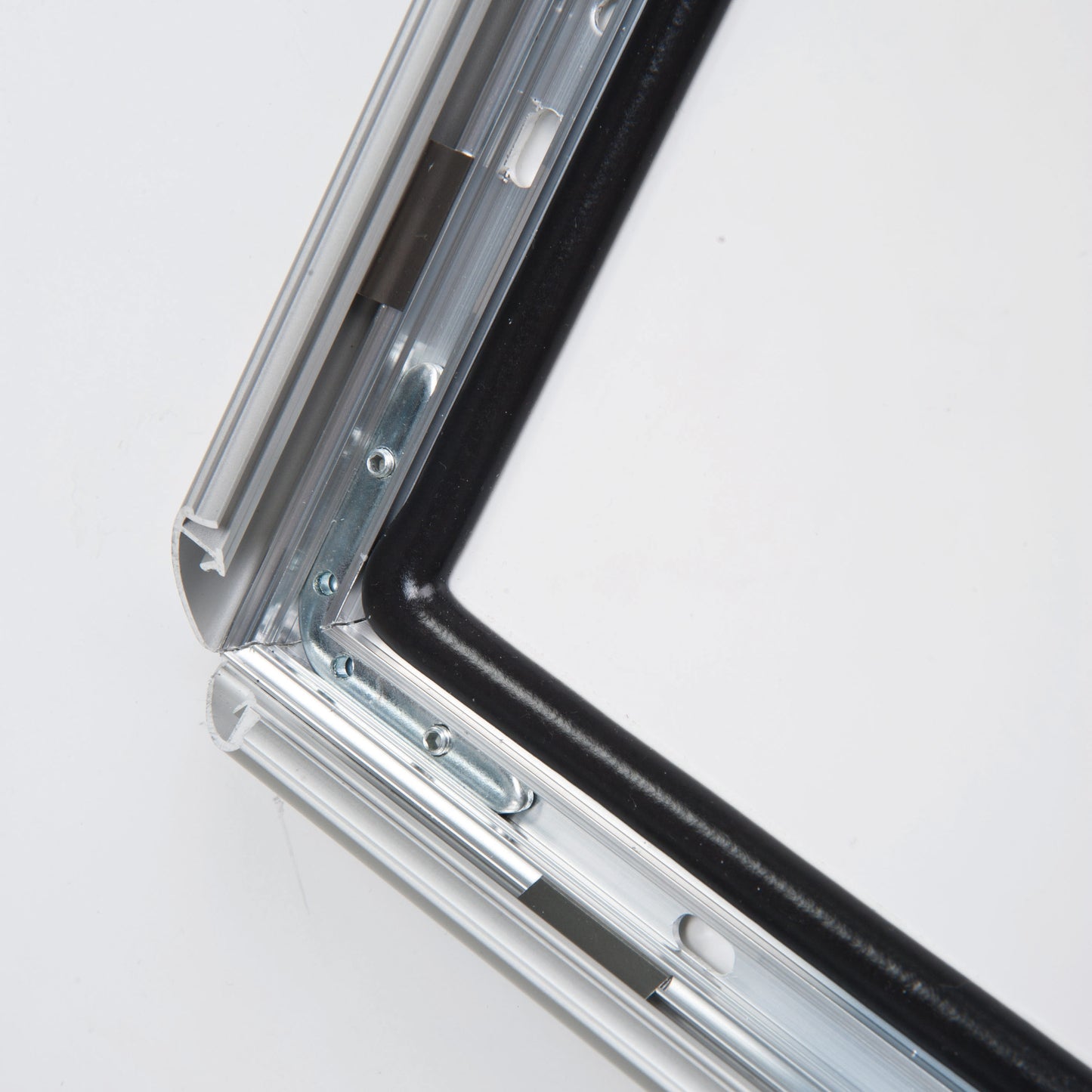 Klapprahmen, Watersafe, 25 mm Aluminiumprofil, Silber