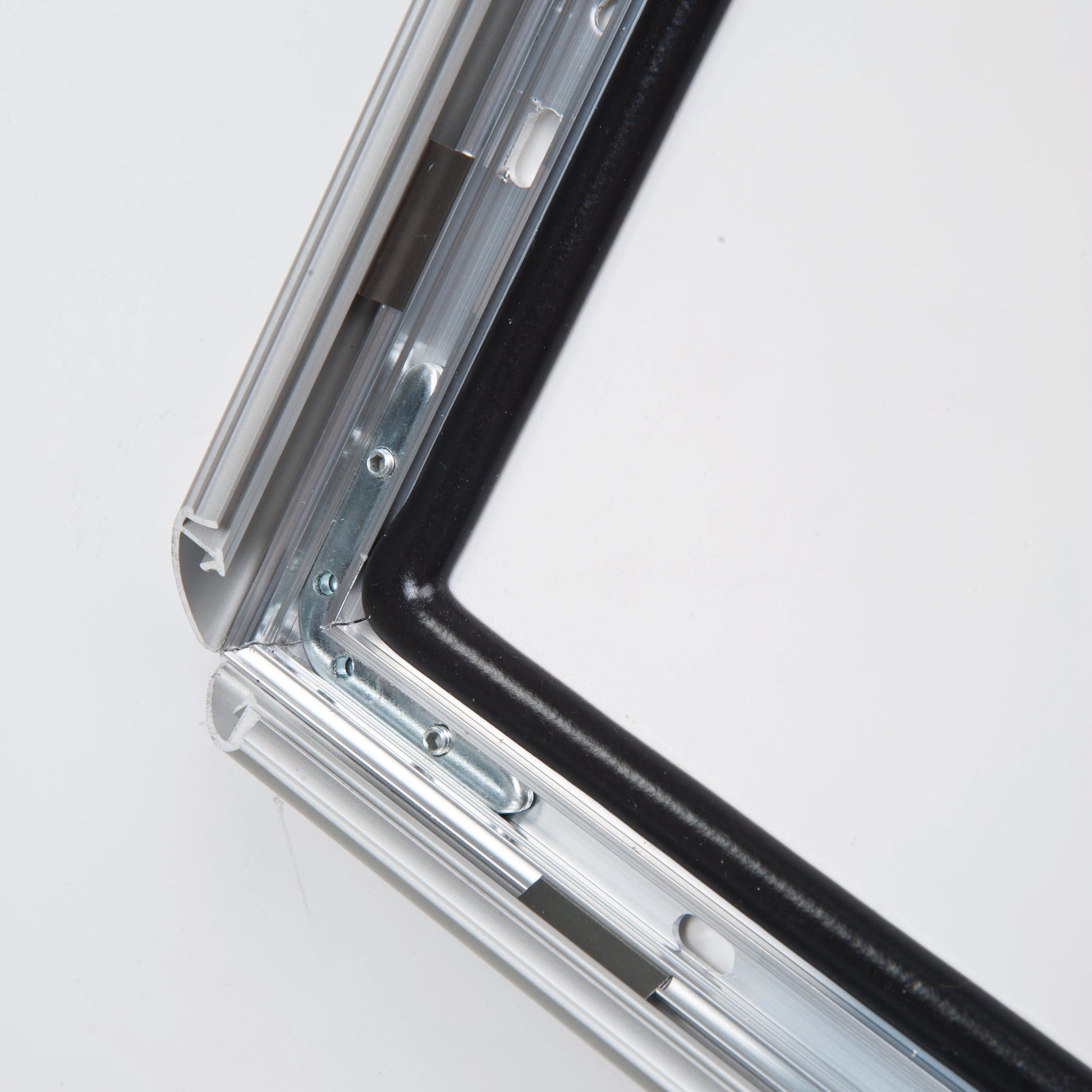 Klapprahmen, Watersafe, 25 mm Aluminiumprofil, Silber