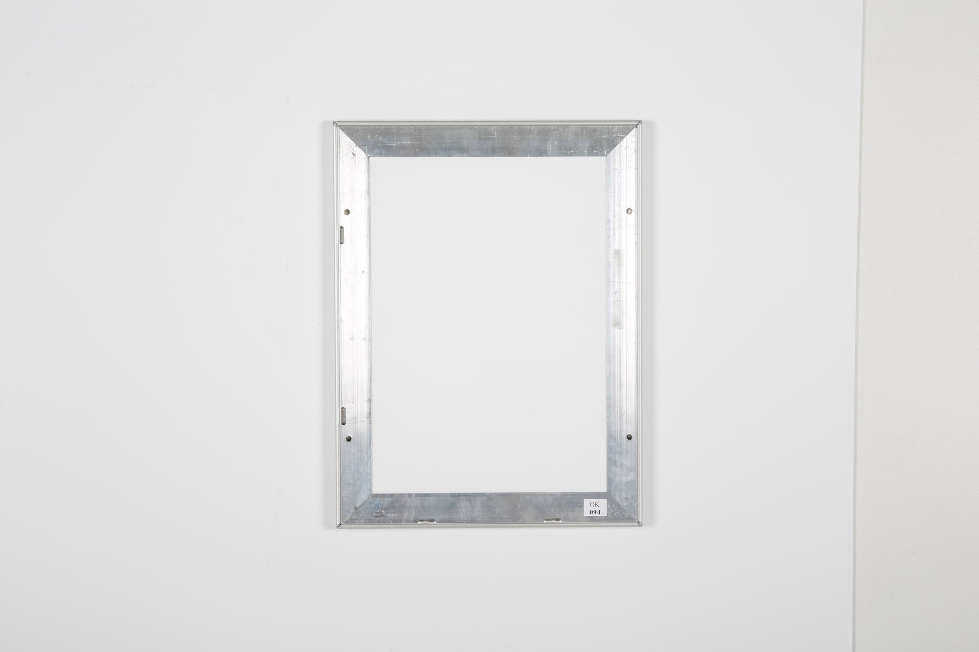 Klapprahmen, Watersafe, 35 mm Aluminiumprofil, Silber