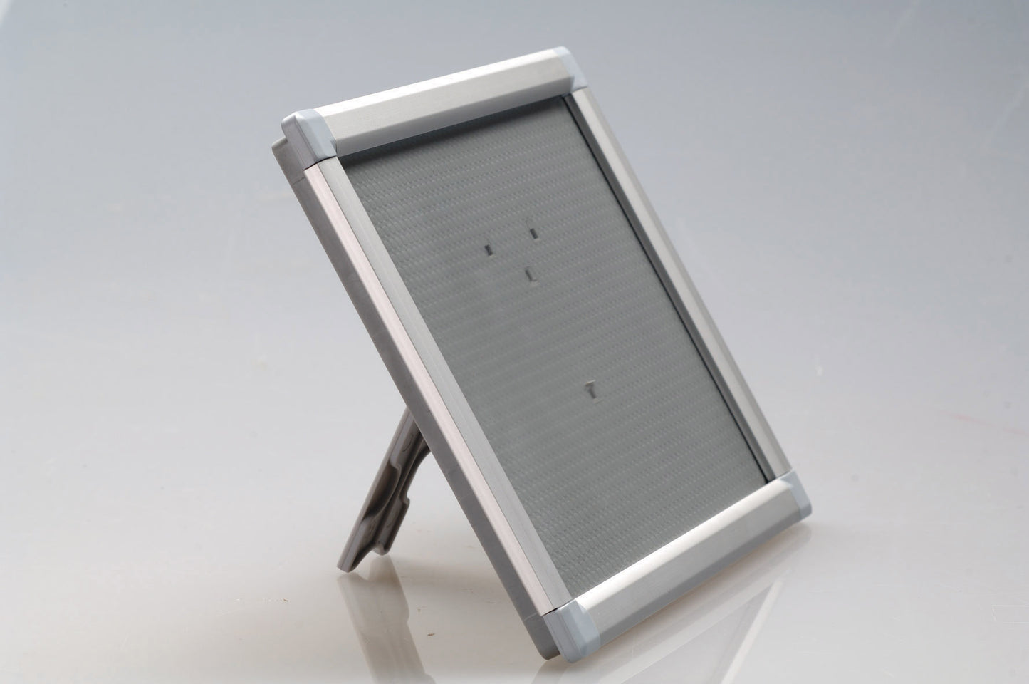 Klapprahmen, Opti, 14 mm Aluminiumprofil, Silber