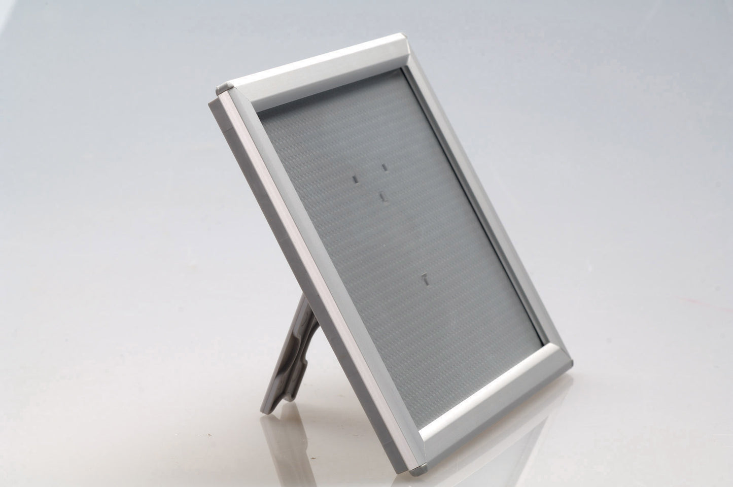 Klapprahmen, Opti, 14 mm Aluminiumprofil, Silber