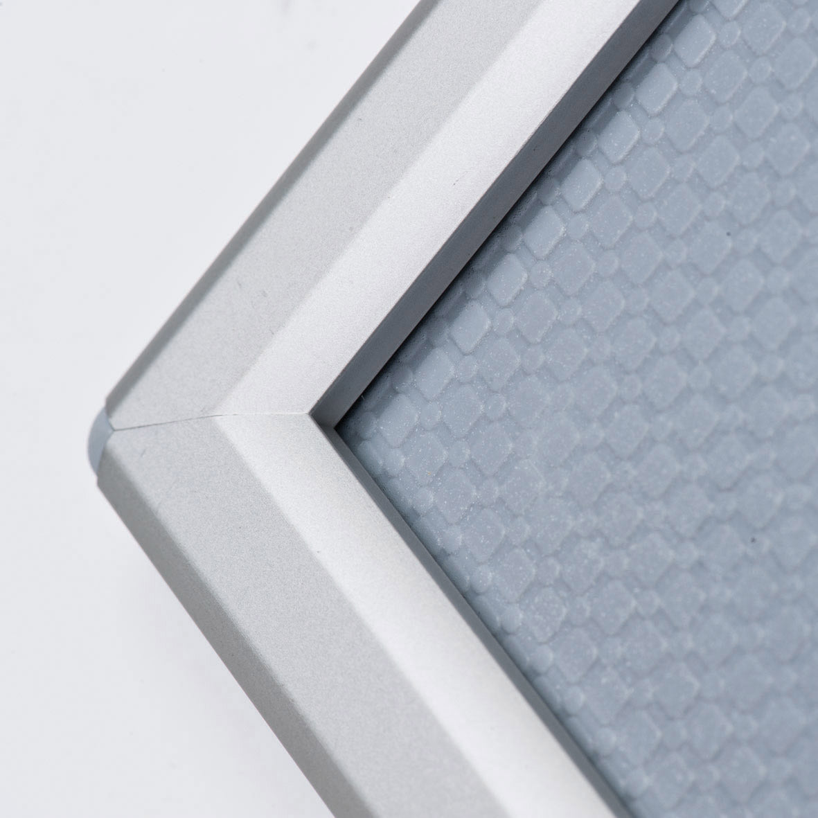 Klapprahmen, Opti, 14 mm Aluminiumprofil, Silber