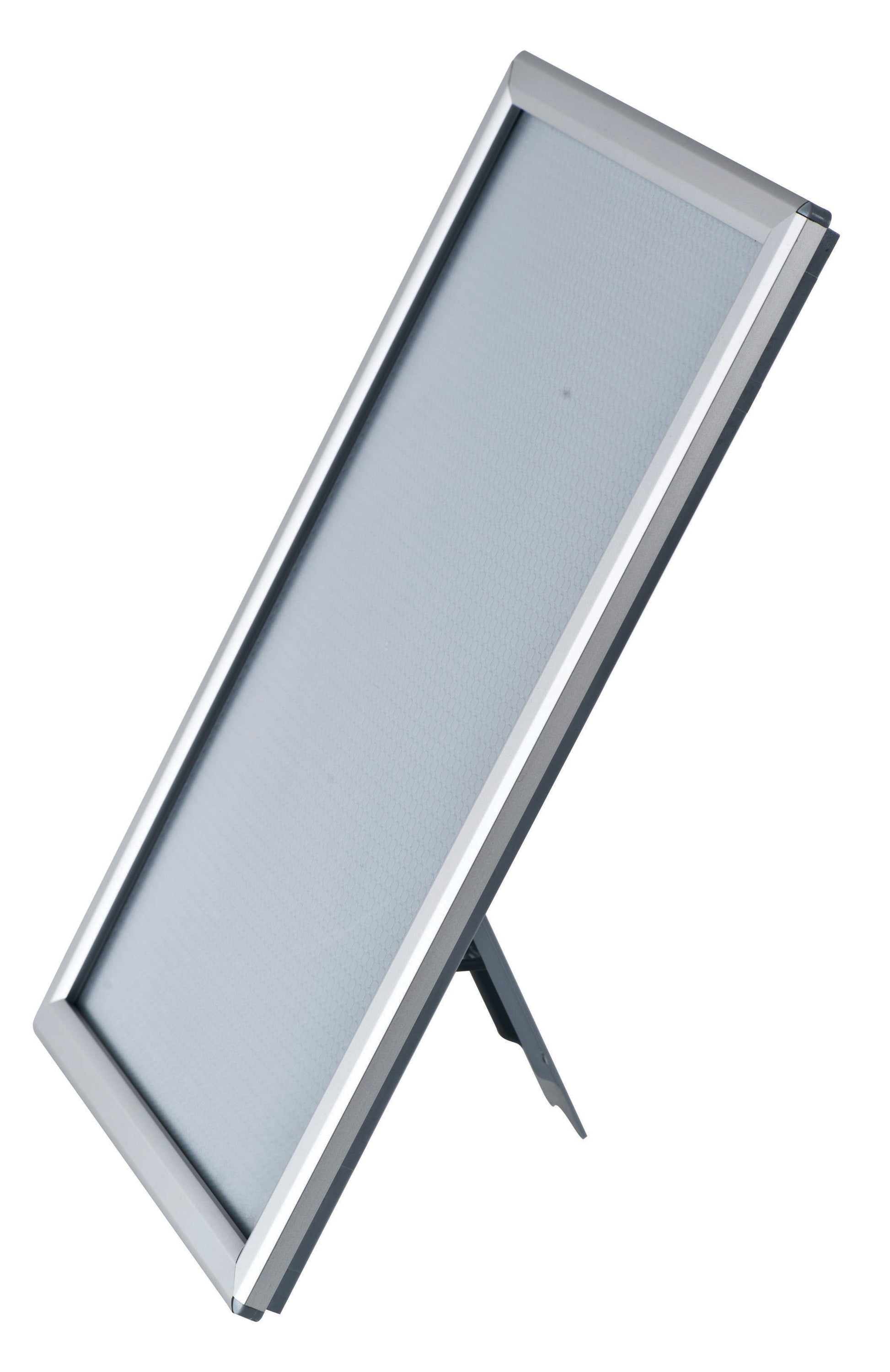 Klapprahmen, Opti, 14 mm Aluminiumprofil, Silber