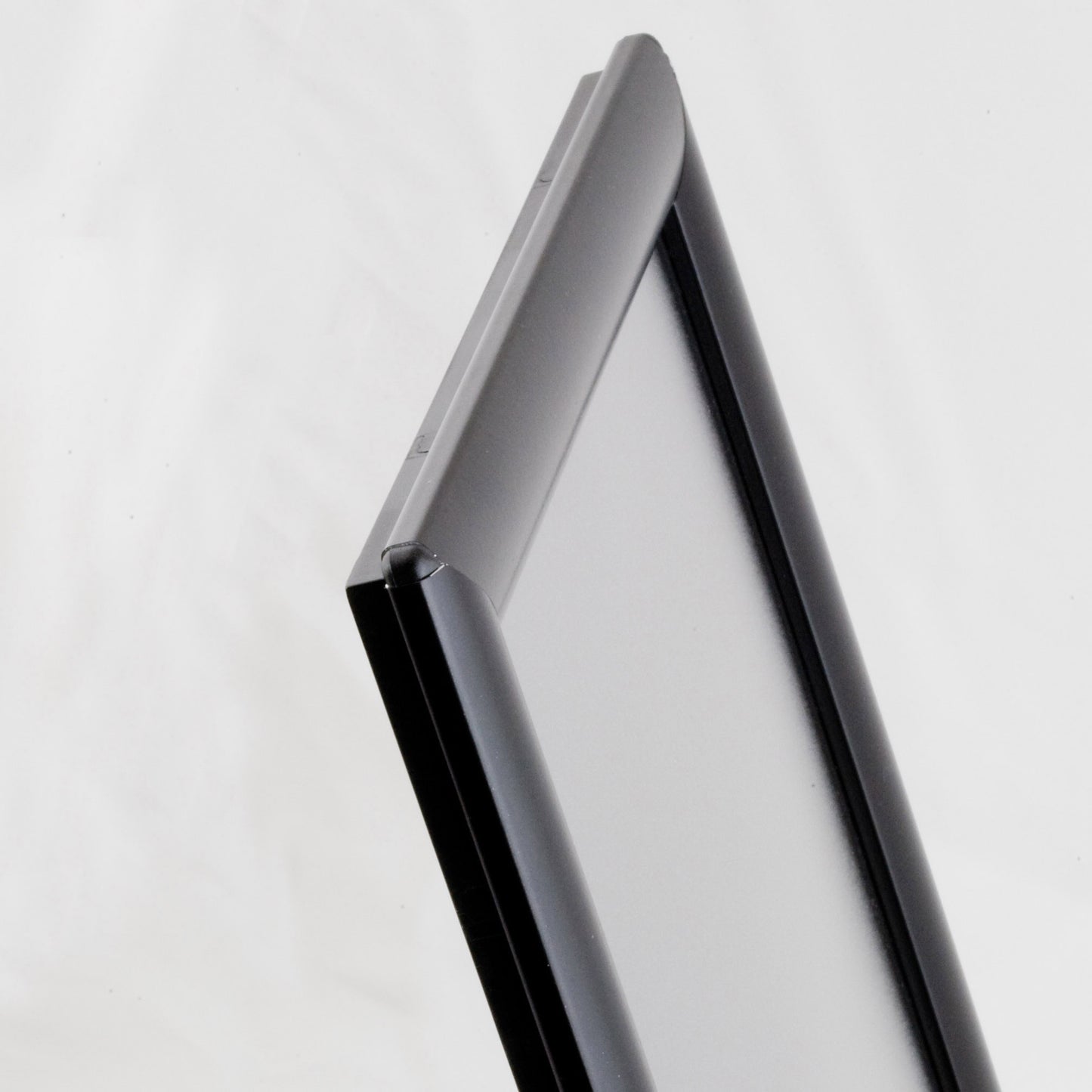 Klapprahmen, Opti, 25 mm Aluminiumprofil, Silber