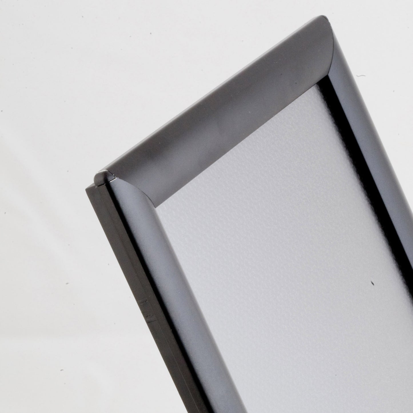 Klapprahmen, Opti, 25 mm Aluminiumprofil, Silber
