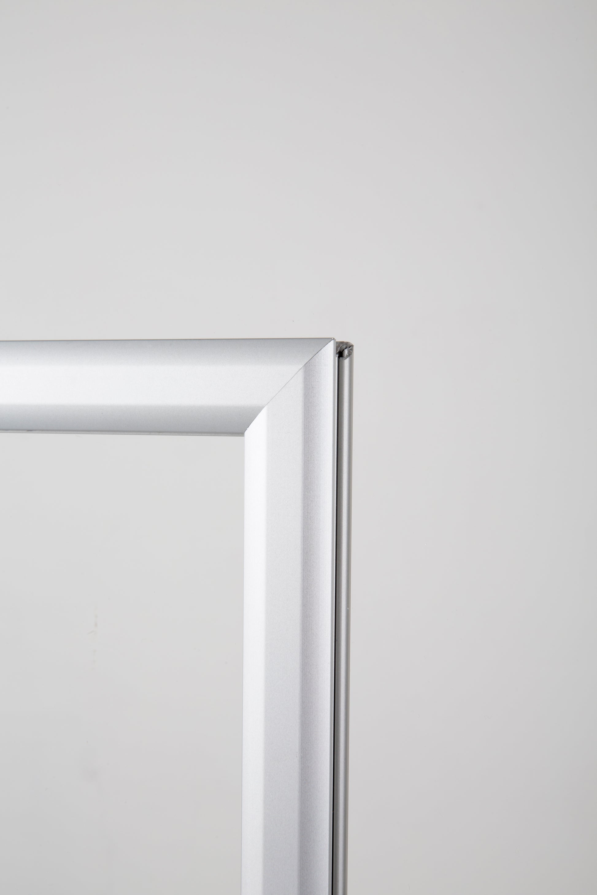 Klapprahmen, Window, 25 mm Aluminiumprofil, doppeltseitig, Silber