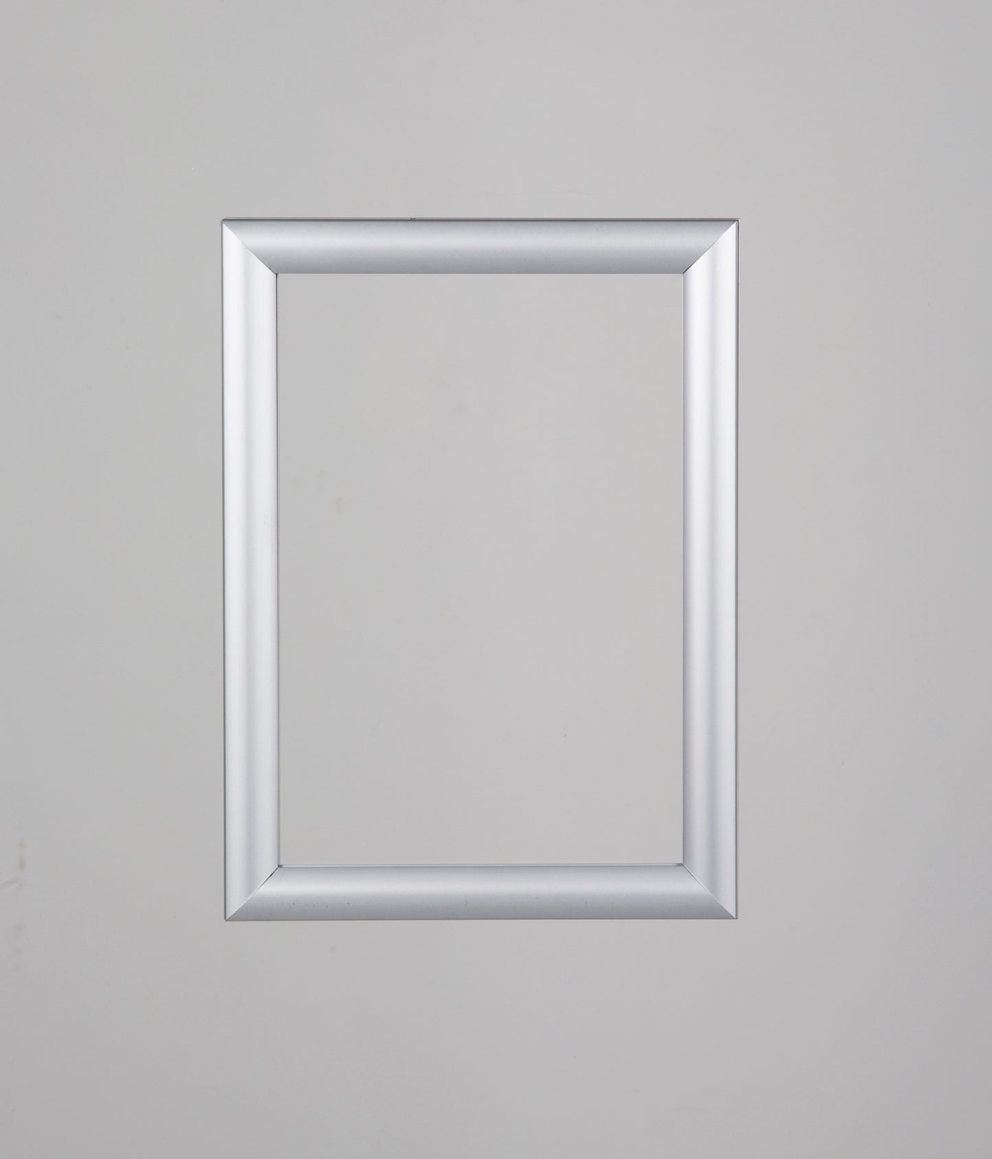 Klapprahmen, Window, 25 mm Aluminiumprofil, doppeltseitig, Silber